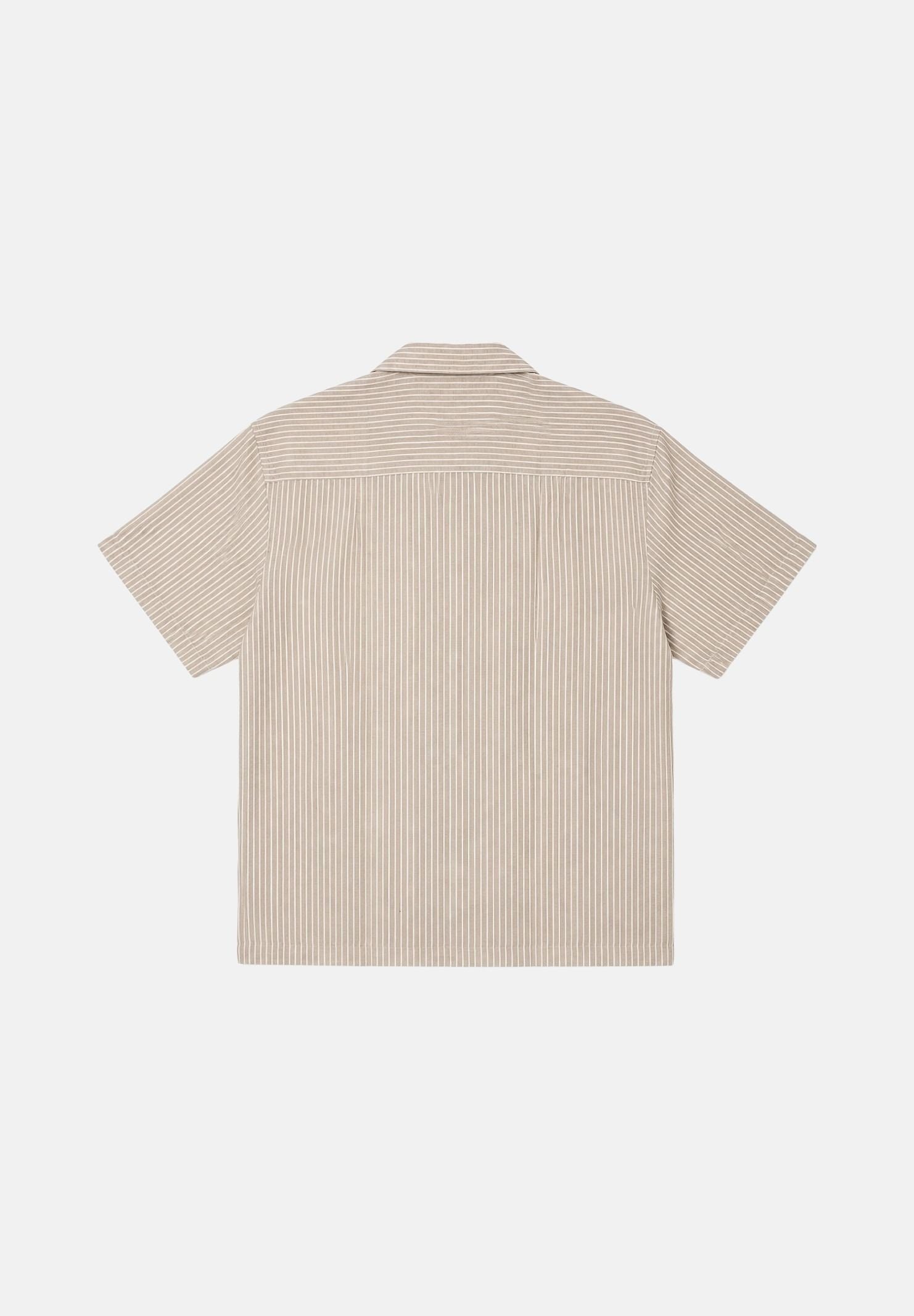SELECTED HOMME Camicia SLHRLXCLAY LINEN BLEND beige da uomo 16100085 STEG SELECTED HOMME
