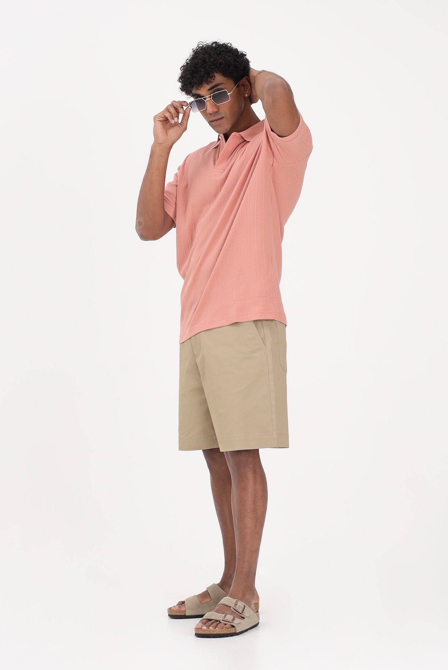 SELECTED HOMME Shorts beige da uomo 16100126 CH SELECTED HOMME