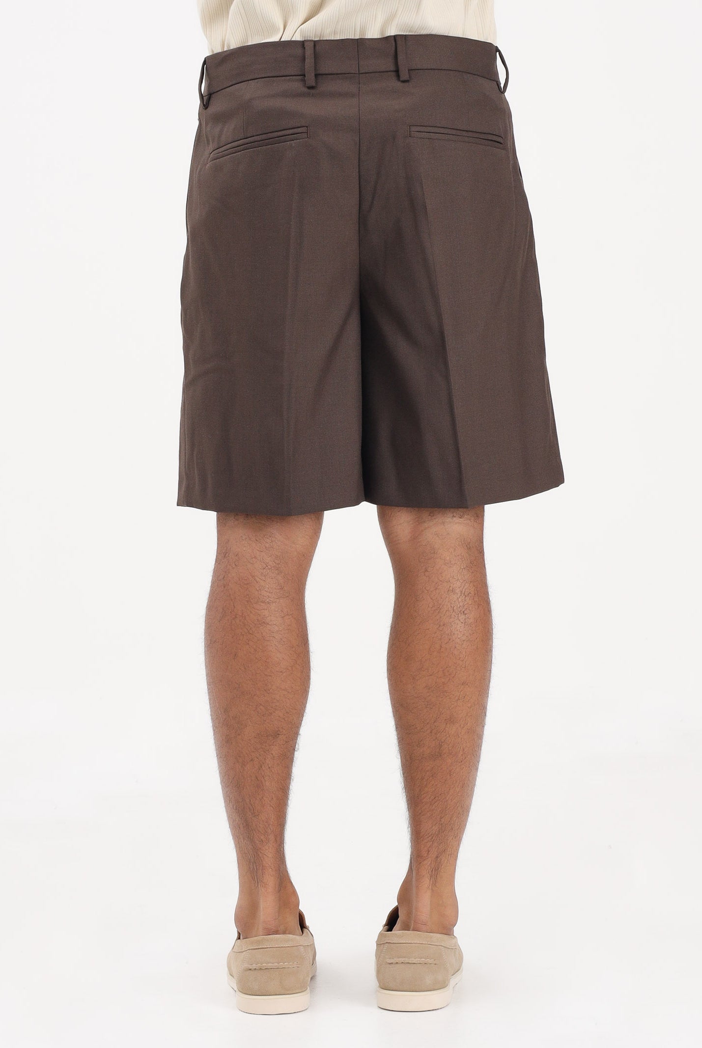 SELECTED HOMME Shorts marrone da uomo 16100158 DE SELECTED HOMME