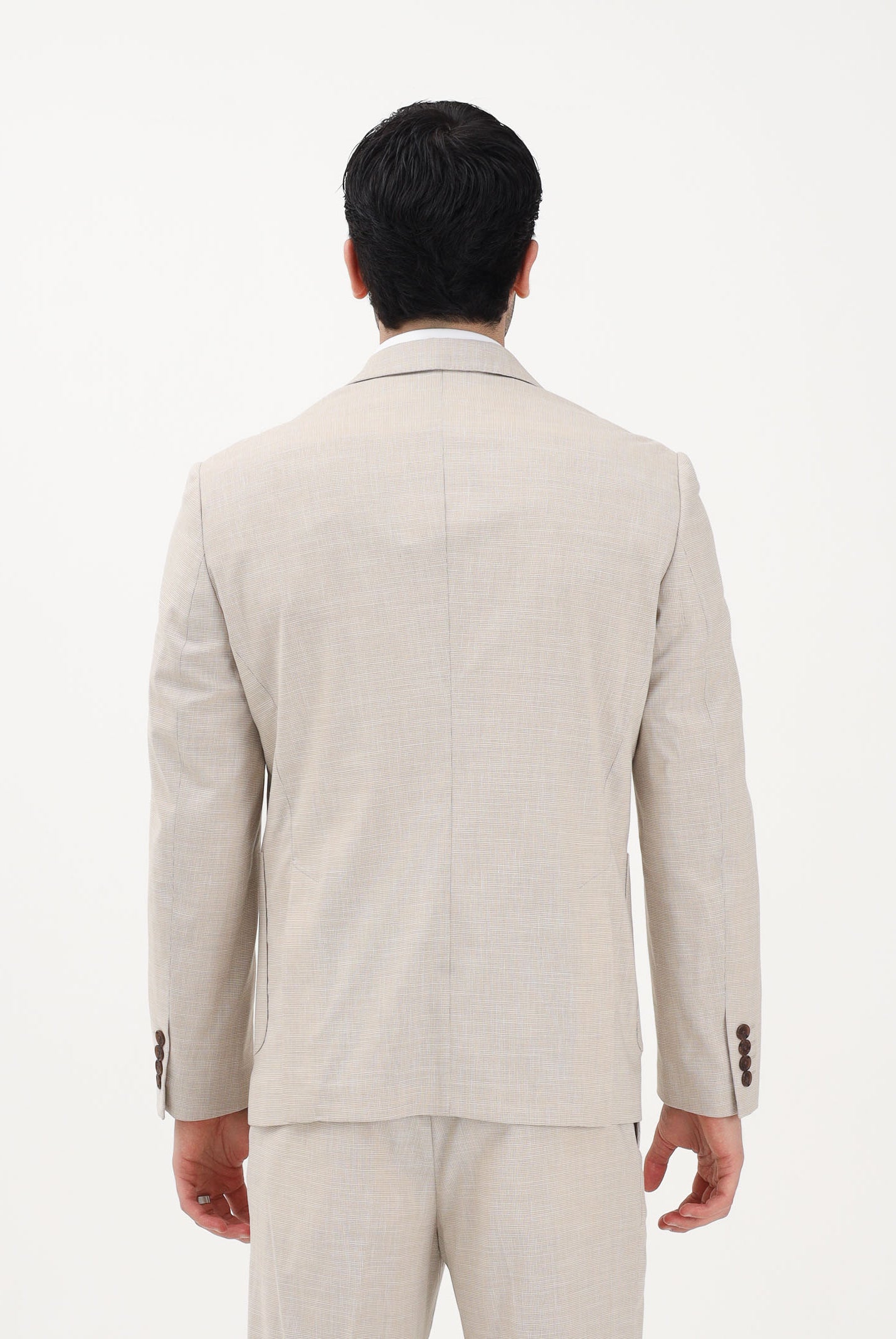 SELECTED HOMME Giacca monopetto beige da uomo 16100693 LISA SELECTED HOMME