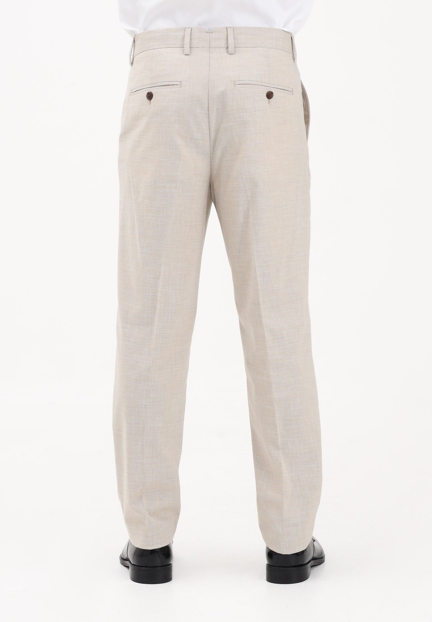 SELECTED HOMME Pantalone elegante beige da uomo 16100698 LISA SELECTED HOMME