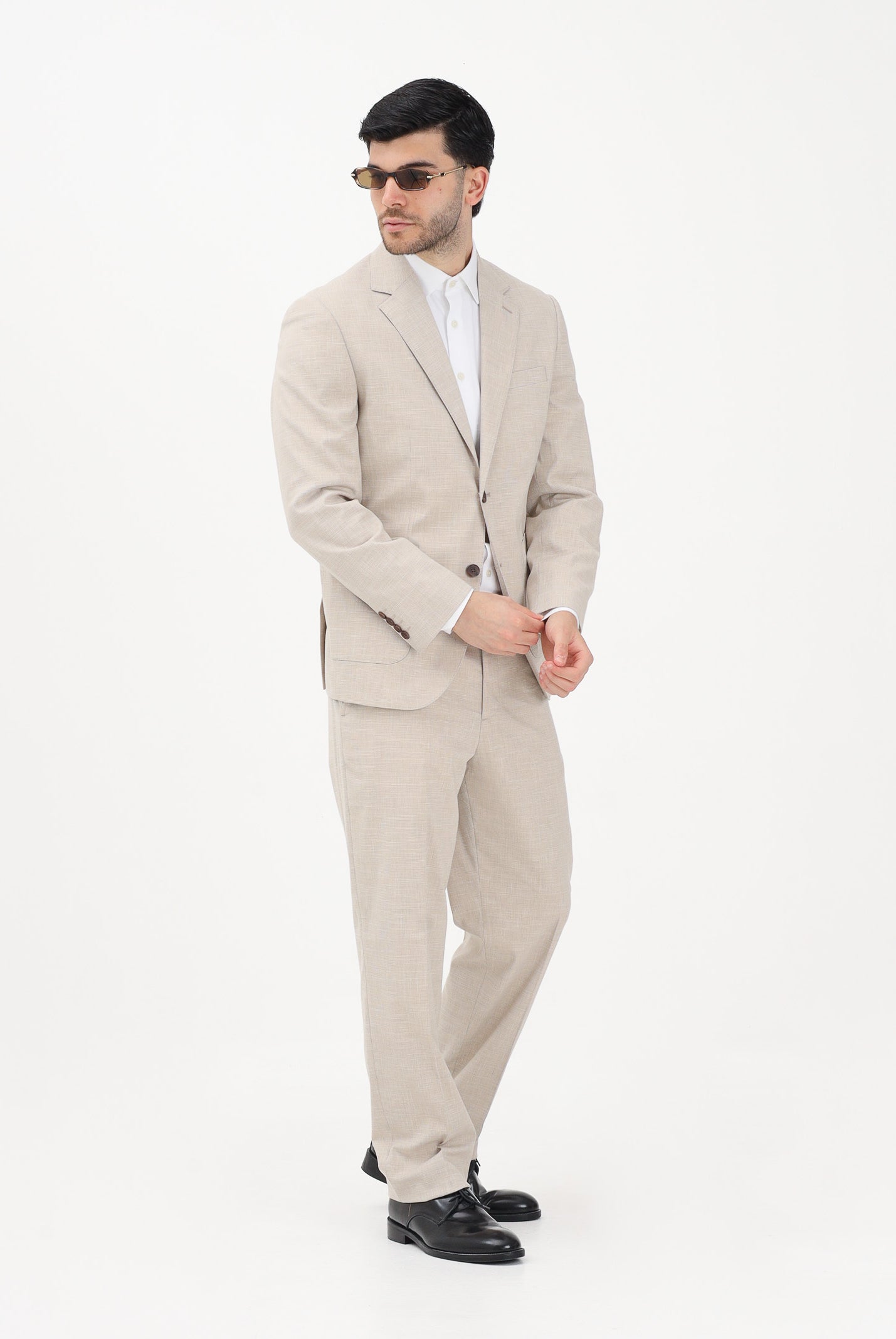 SELECTED HOMME Pantalone elegante beige da uomo 16100698 LISA SELECTED HOMME