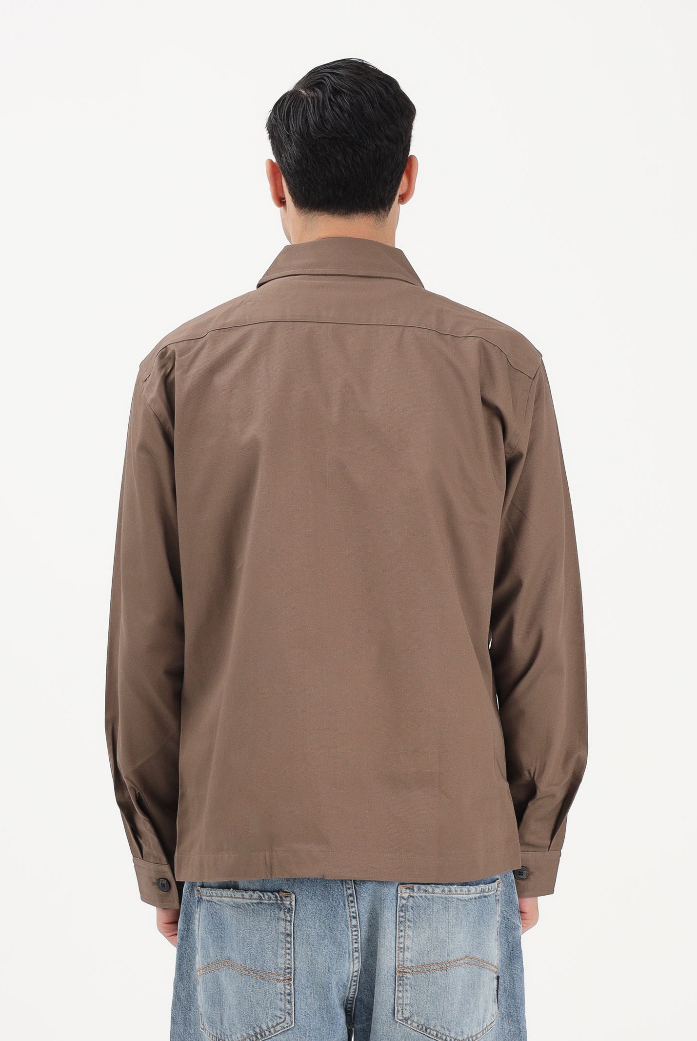 SELECTED HOMME Camicia a manica lunga marrone da uomo 16101969 CHCH SELECTED HOMME