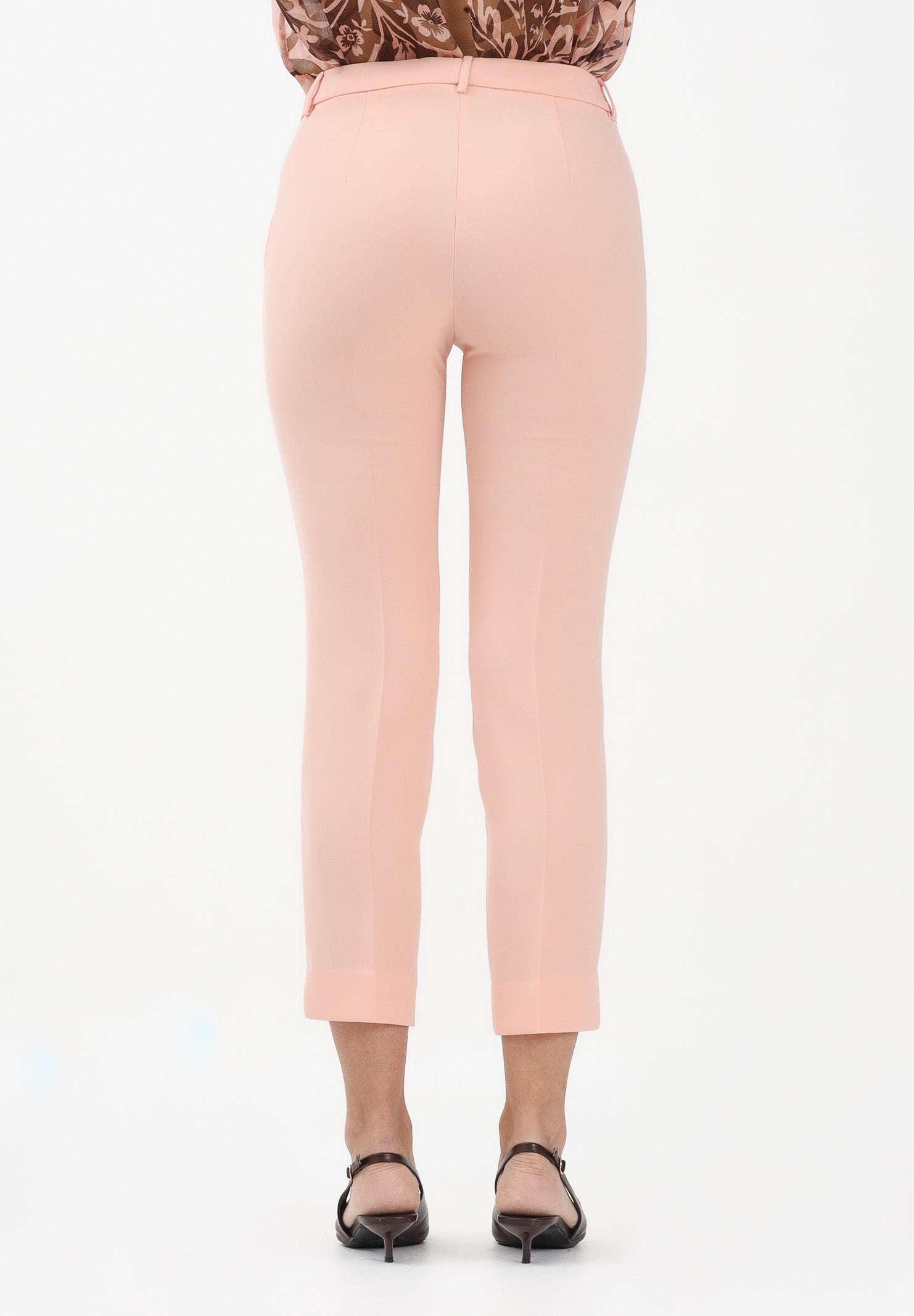 SIMONA CORSELLINI Pantalone elegante rosa da donna P26CPPA02803 V0697 SIMONA CORSELLINI