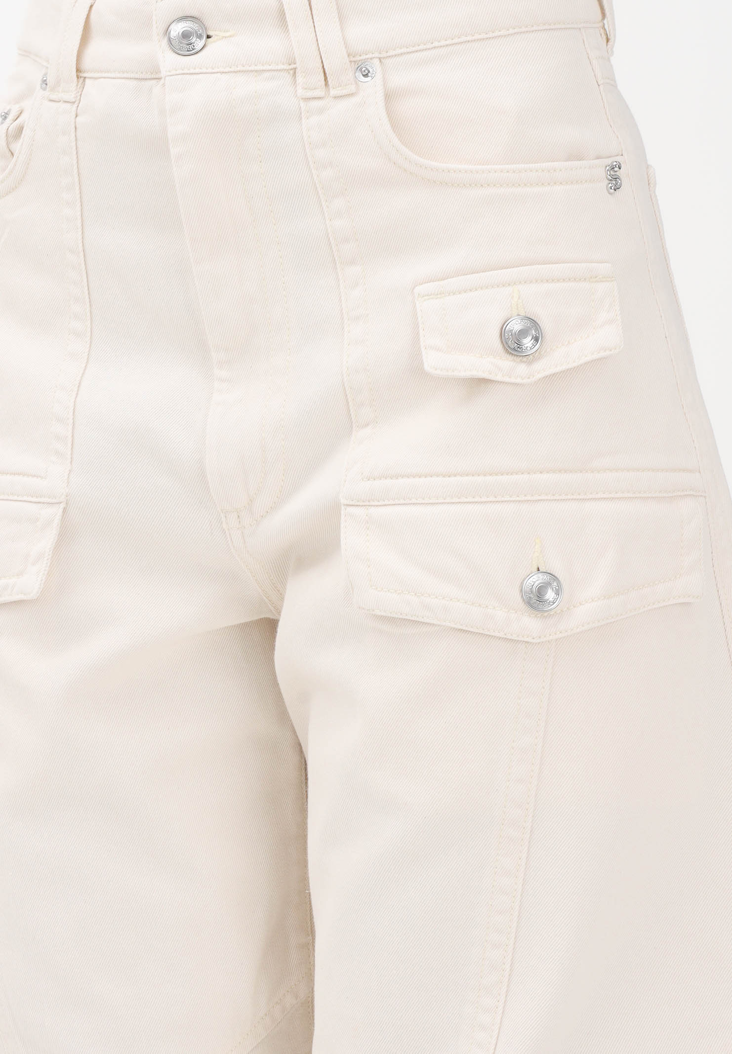 SPORTXMAX Jeans SPXFASHION panna da donna 2612131012600 001 SPORTMAX