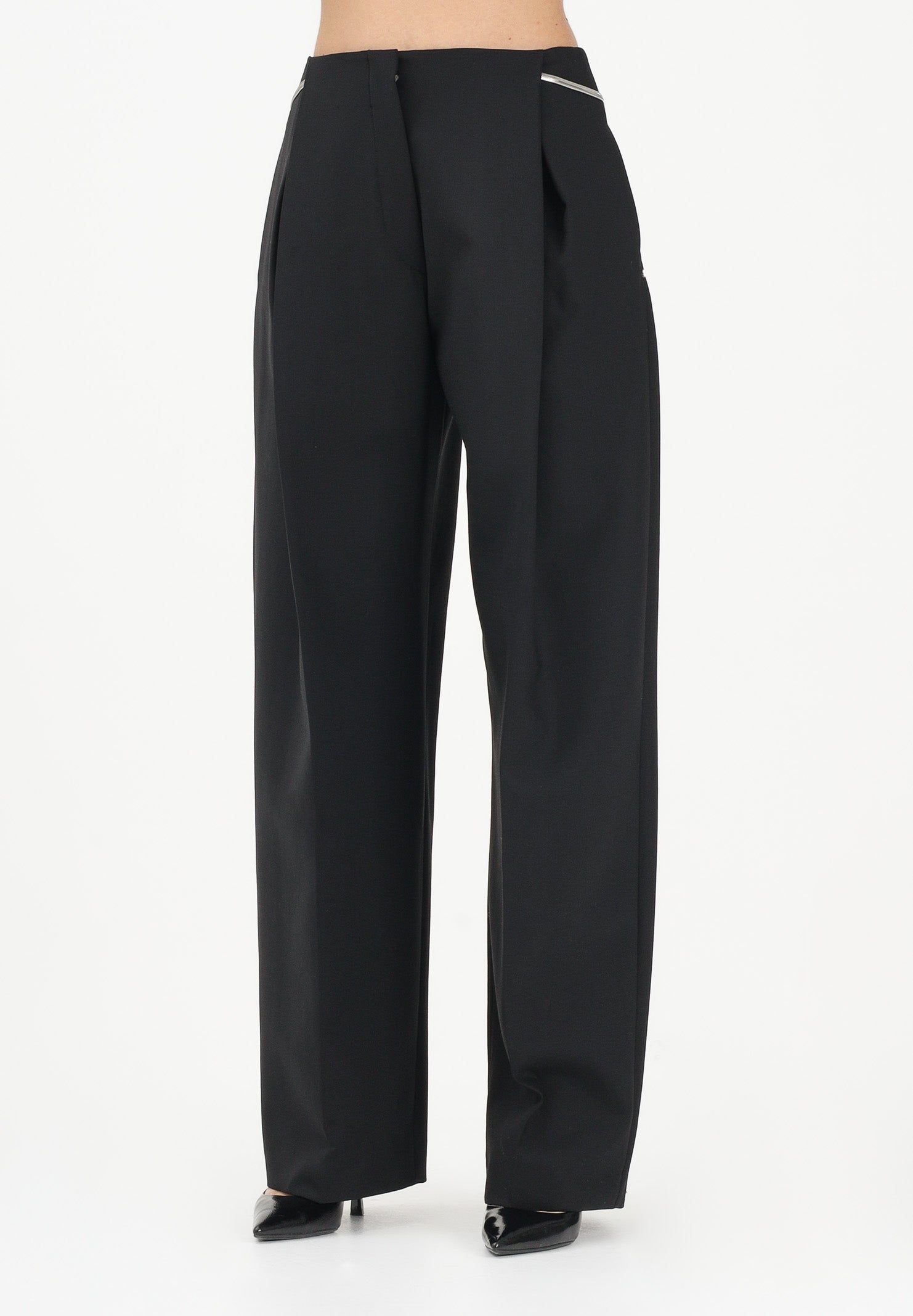 SPORTMAX Pantalone elegante SPXFANTE nero da donna 2612131031600 001 SPORTMAX