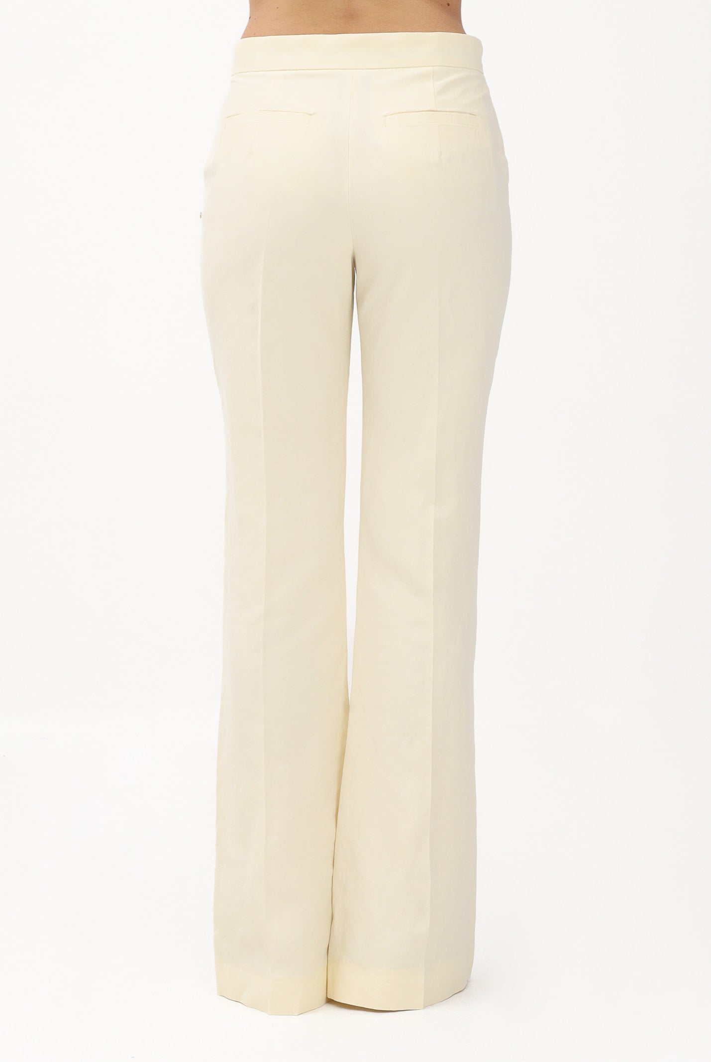 SPORTMAX Pantalone elegante SPSPIACERE giallino da donna 2612131093600 001 SPORTMAX