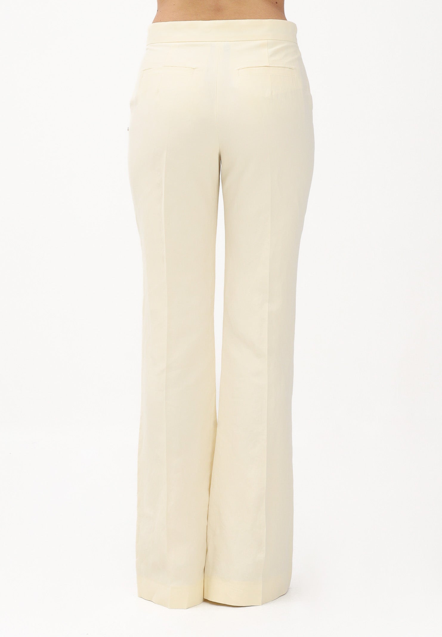 SPORTMAX Pantalone elegante SPSPIACERE giallino da donna 2612131093600 001 SPORTMAX
