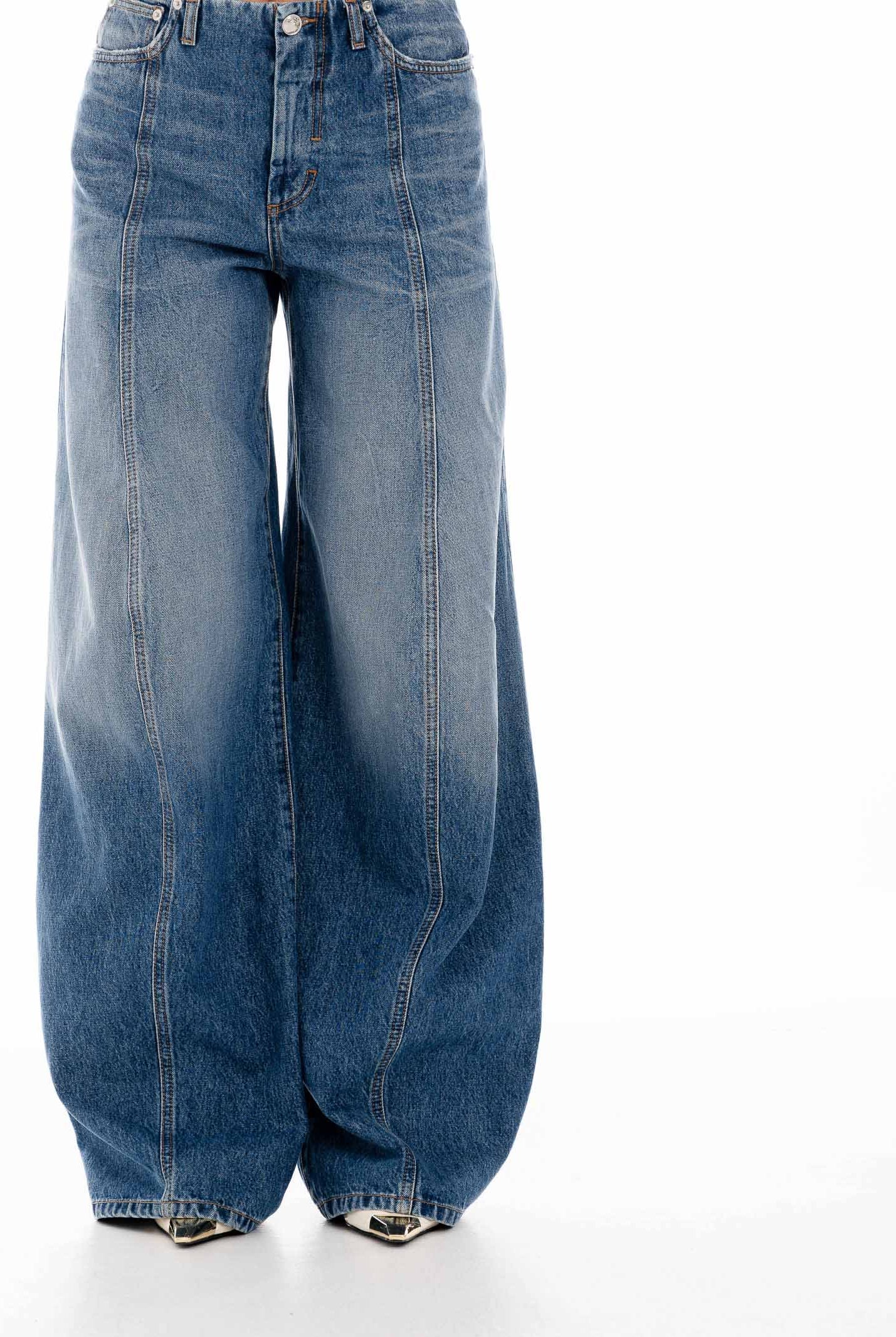 SPORTMAX Jeans SPDORA in denim medio da donna 2612181035600 005 SPORTMAX