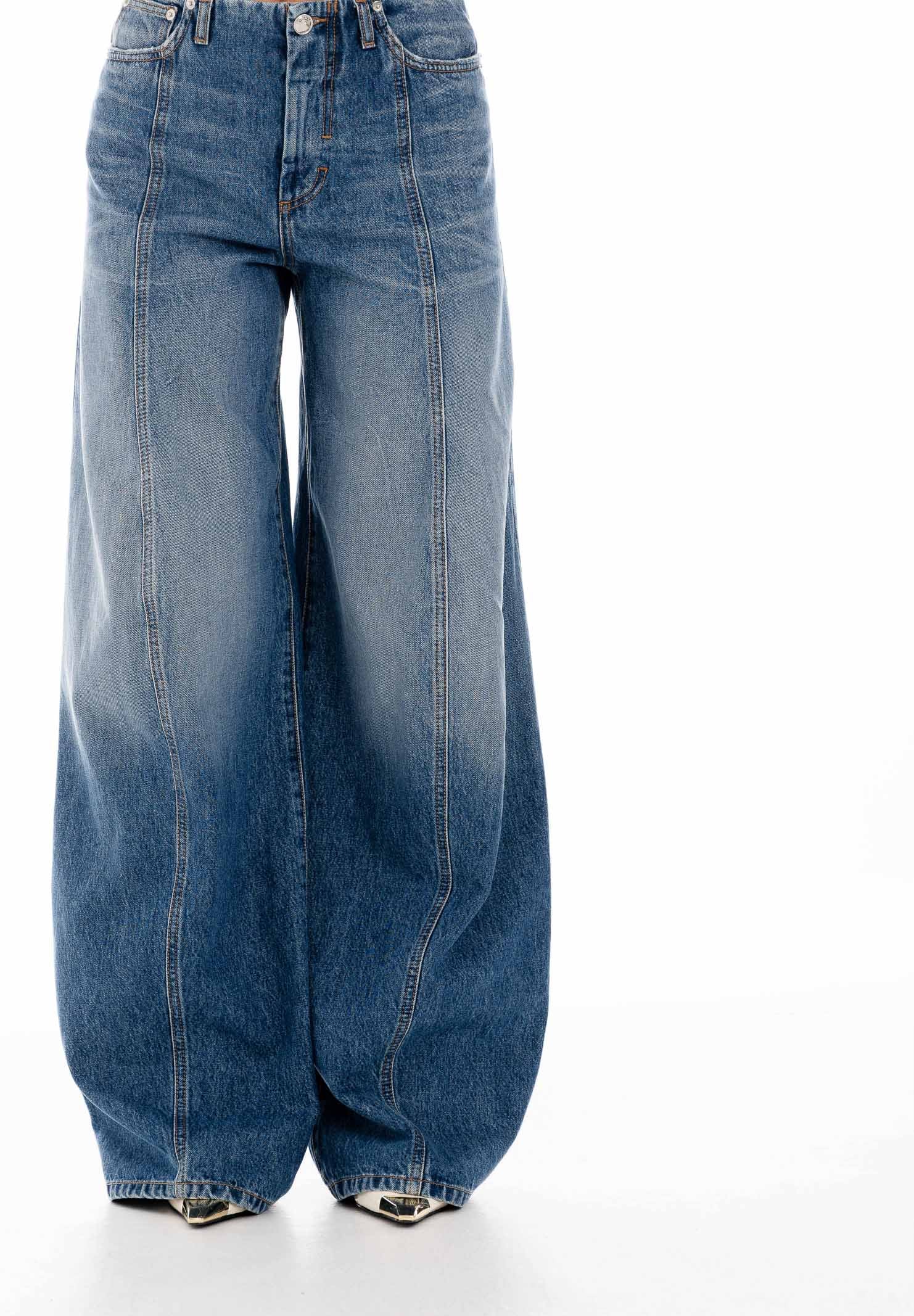 SPORTMAX Jeans SPDORA in denim medio da donna 2612181035600 005 SPORTMAX