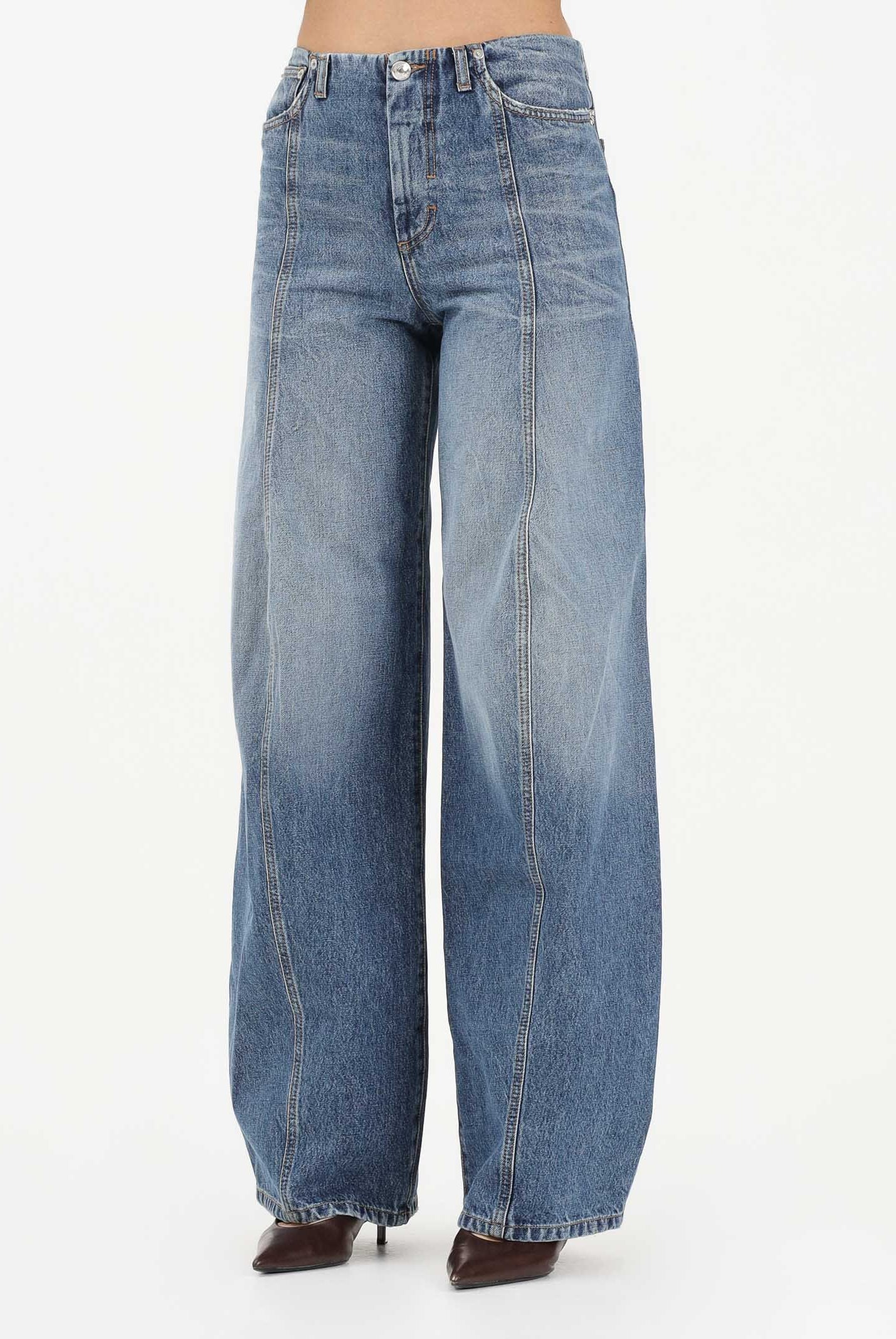 SPORTMAX Jeans SPDORA in denim medio da donna 2612181035600 005 SPORTMAX