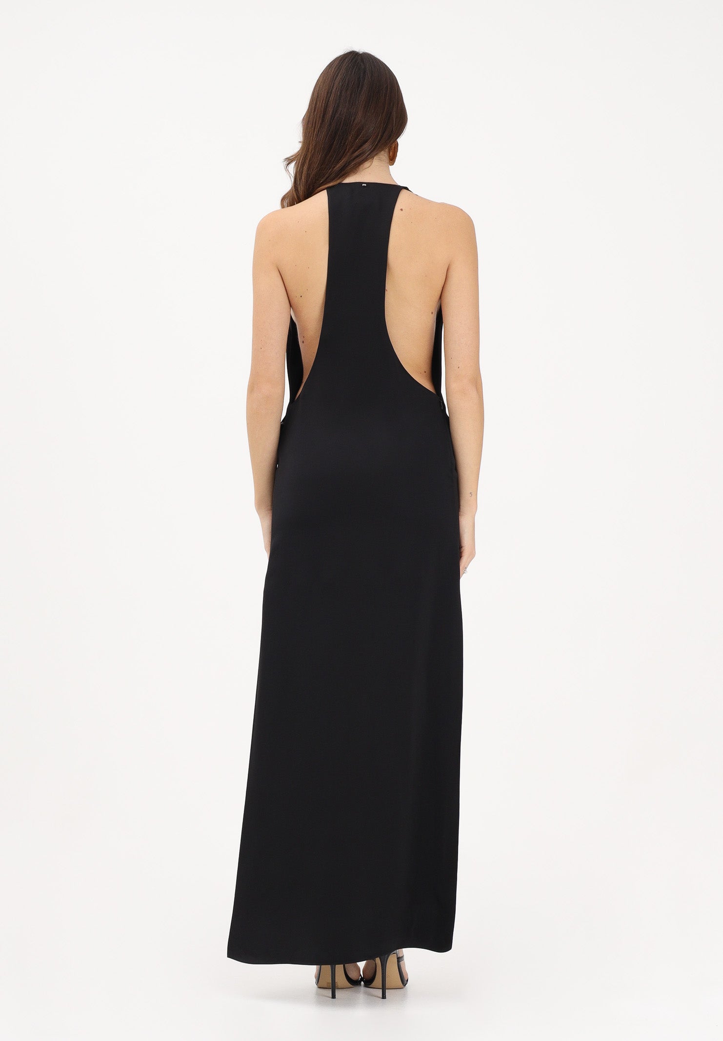 SPORTMAX Abito lungo SPSDOLMEN nero da donna 2612221083600 004 SPORTMAX