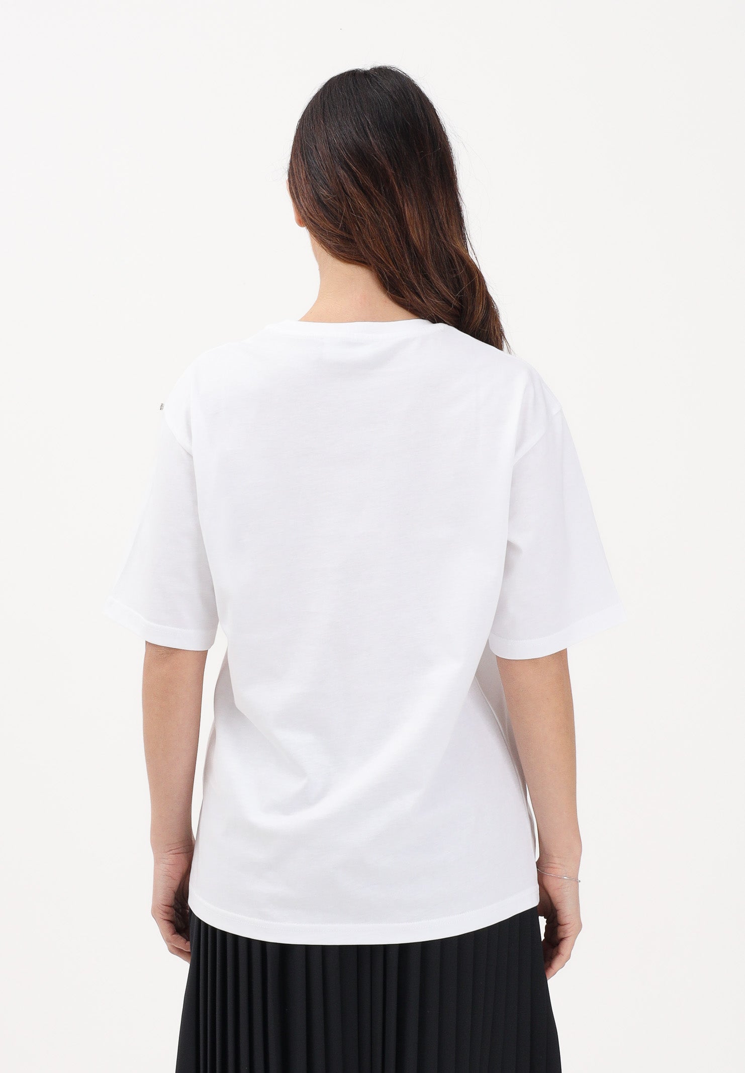 SPORTMAX T-shirt a manica corta SPDQUIETE bianca da donna 2612971015600 001 SPORTMAX