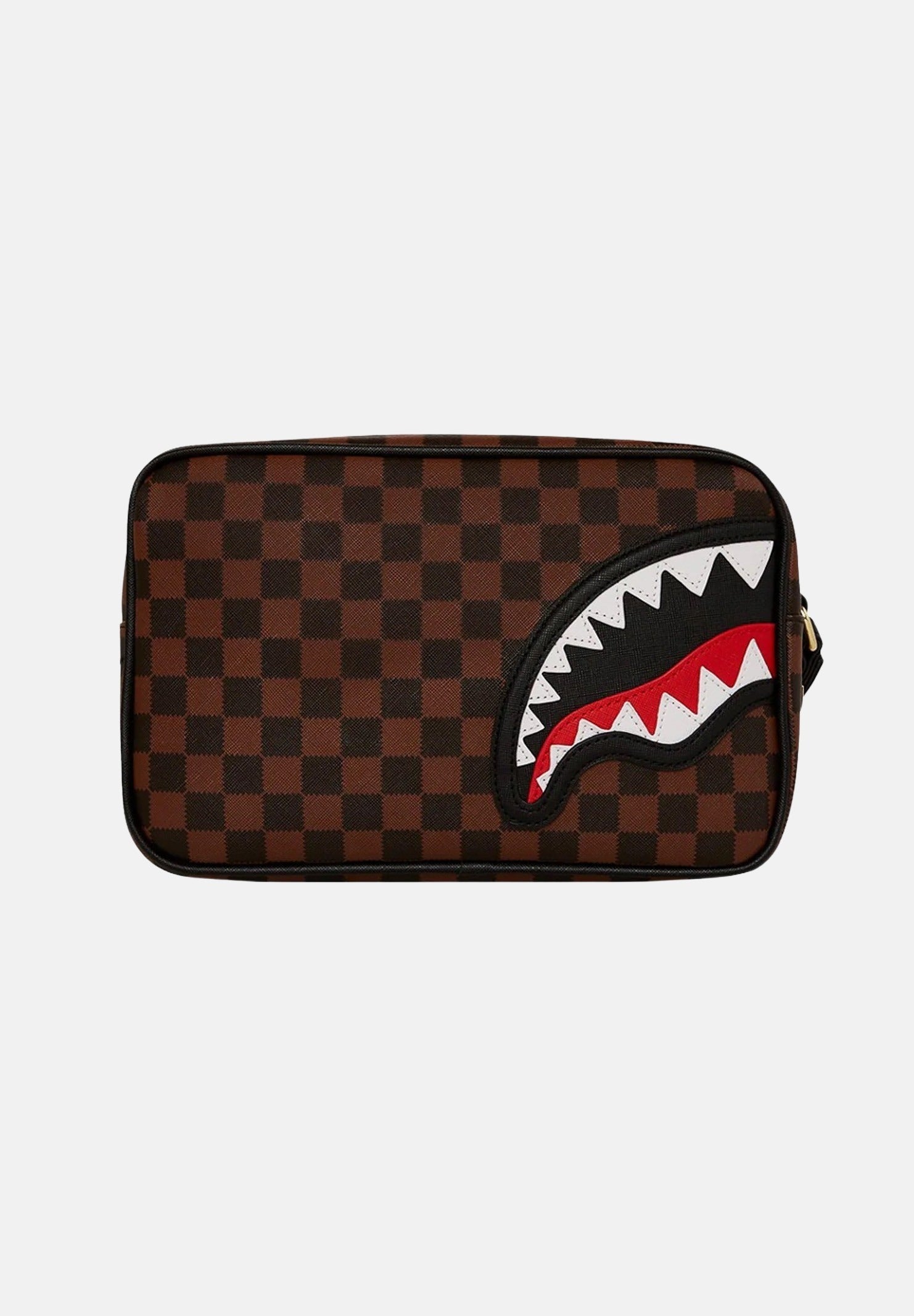 SPRAYGROUND Pochette Sawtooth Sharks In Paris marrone per uomo e donna 910B7840NSZ . SPRAYGROUND