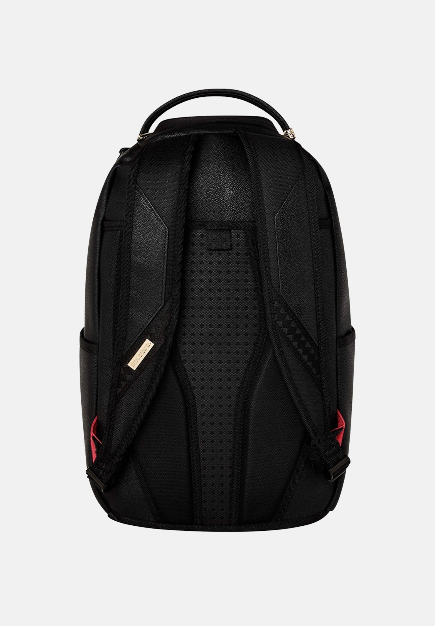 SPRAYGROUND Zaino That Gold Drap nero per uomo e donna 910B8822NSZ . SPRAYGROUND