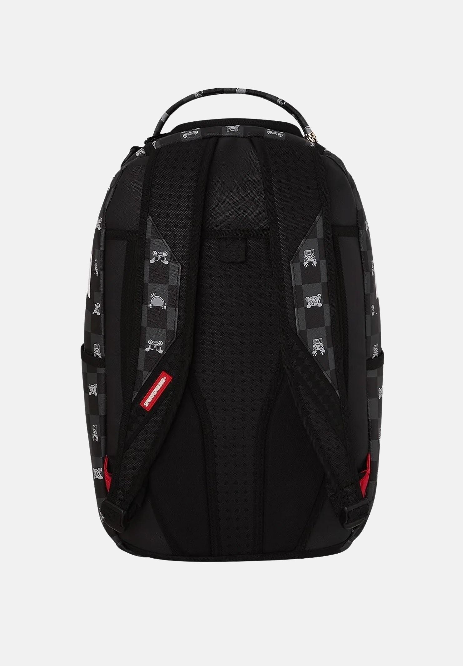 SPRAYGROUND Zaino GRAY PEEKING CHARACTER CHECK DLXSV nero per uomo e donna 910B8872NSZ . SPRAYGROUND