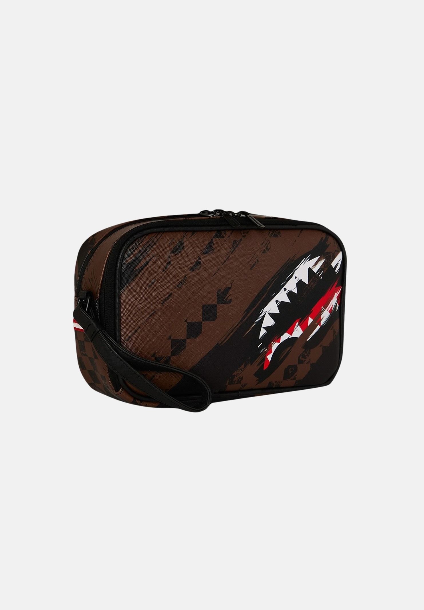 SPRAYGROUND Pochette SMEARED GRUNGE marrone per uomo e donna 910B8968NSZ . SPRAYGROUND