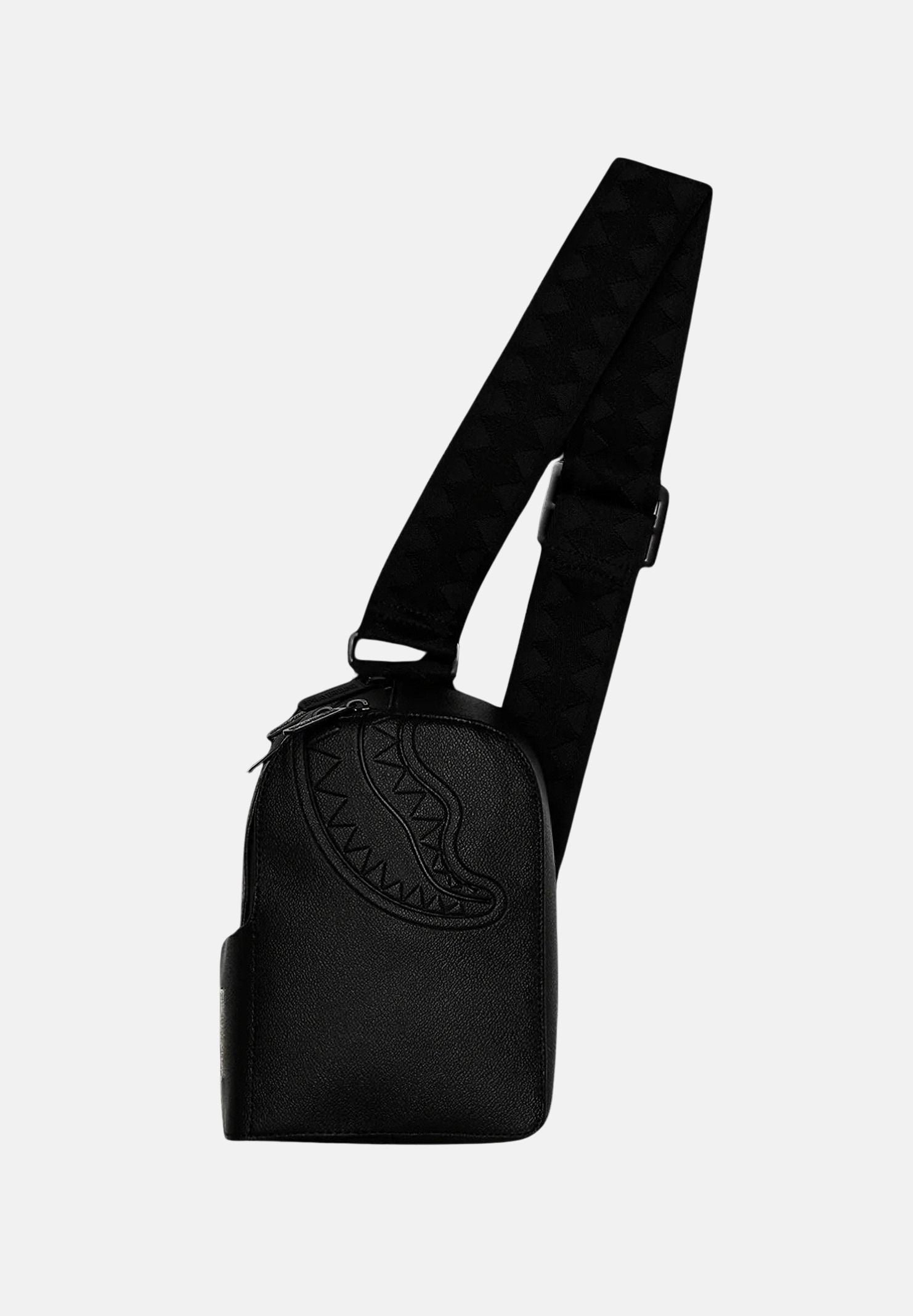SPRAYGROUND Borsello GOLD BRICK LUX nero da uomo 910B9042NSZ . SPRAYGROUND