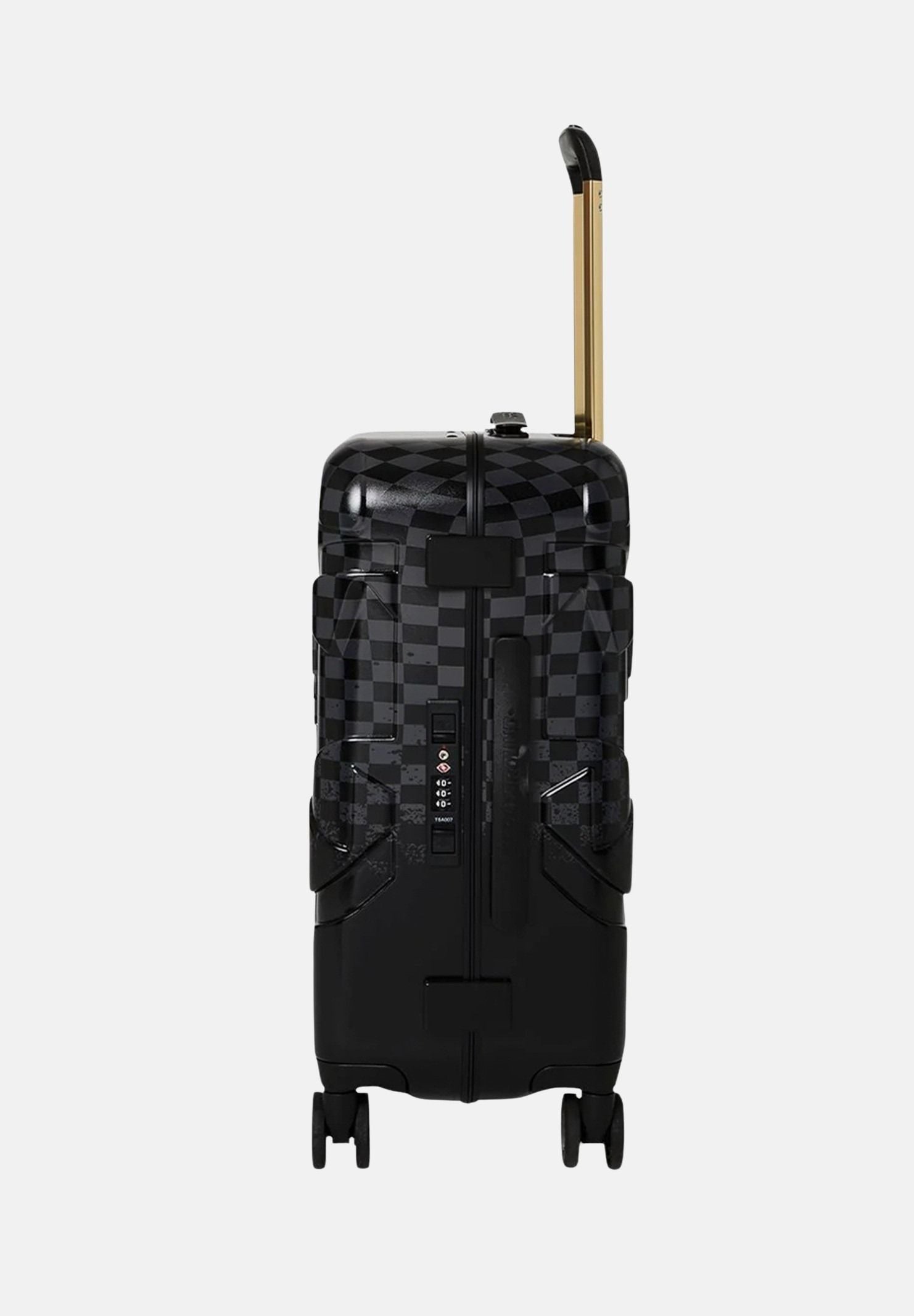 SPRAYGROUND Trolley SPRITZ BLACK CARRY-ON HARD LUGGAGE nero per uomo e donna 910CL288NSZ . SPRAYGROUND