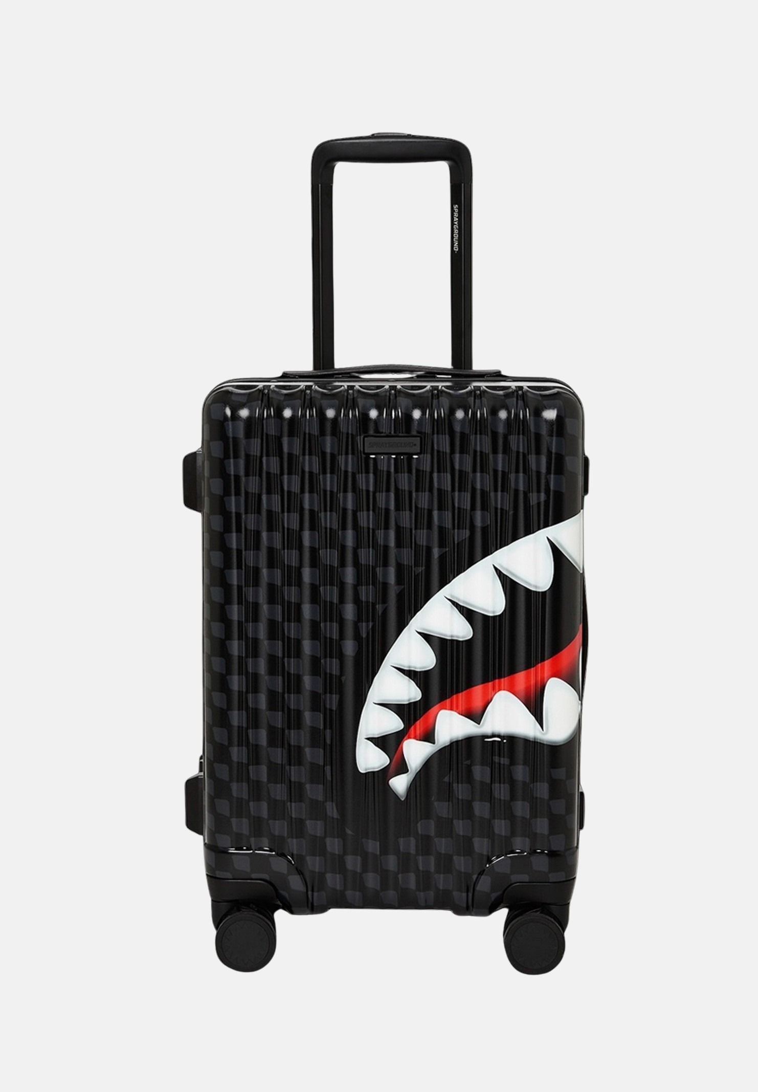 SPRAYGROUND Trolley Shark in Paris Baloon Carry-On nero per uomo e donna 910CL317NSZ . SPRAYGROUND