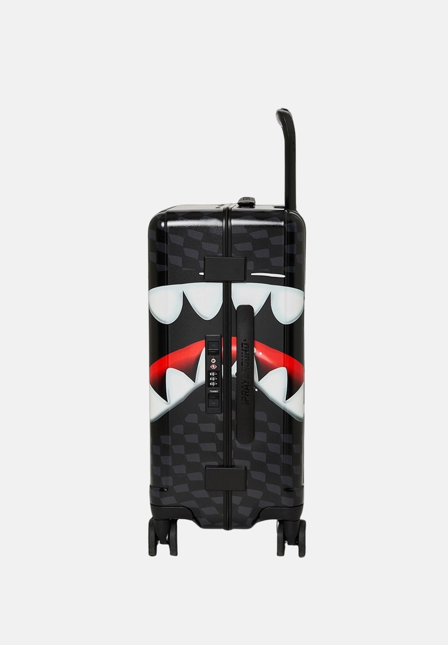 SPRAYGROUND Trolley Shark in Paris Baloon Carry-On nero per uomo e donna 910CL317NSZ . SPRAYGROUND