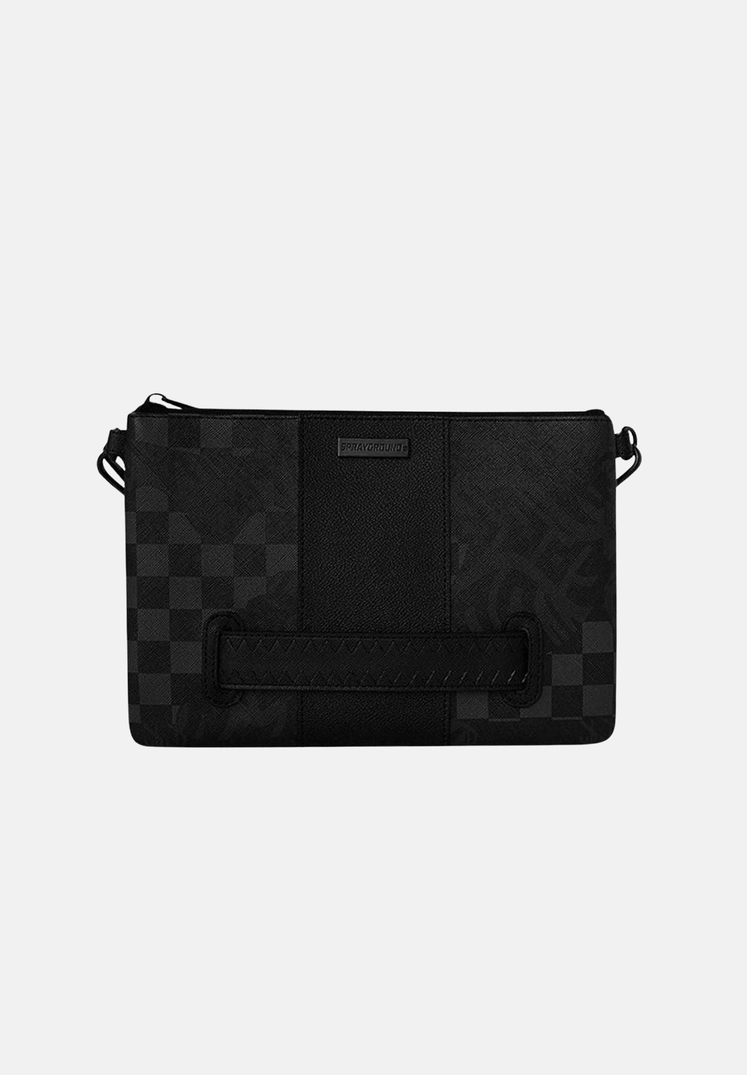 SPRAYGROUND Pochette 3AM MIX UP V2 nera per uomo e donna 910B9053NSZ . SPRAYGROUND