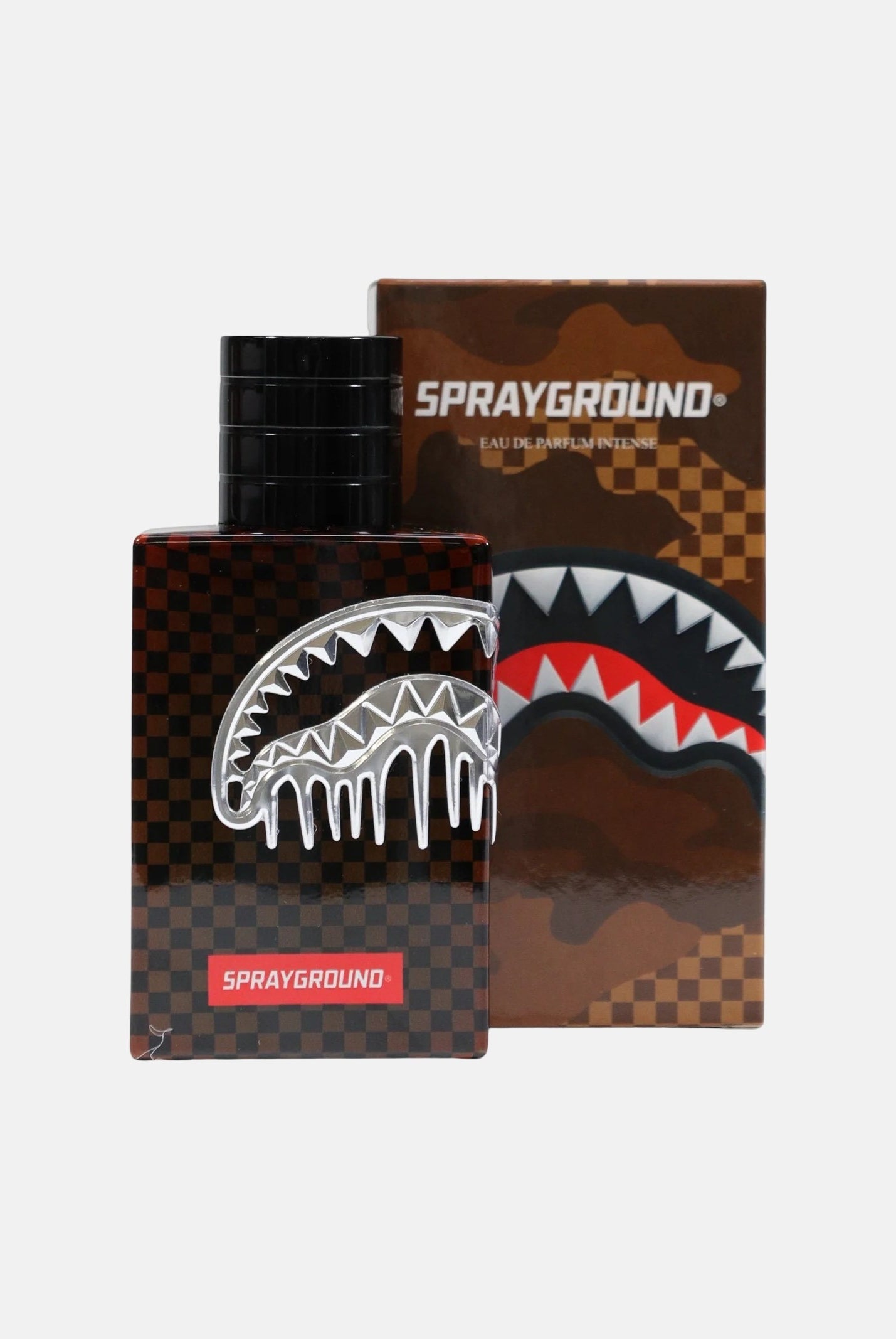 SPRAYGROUND Profumo Brown Check Fragrance 100ml per uomo e donna EAU02BROWN . SPRAYGROUND