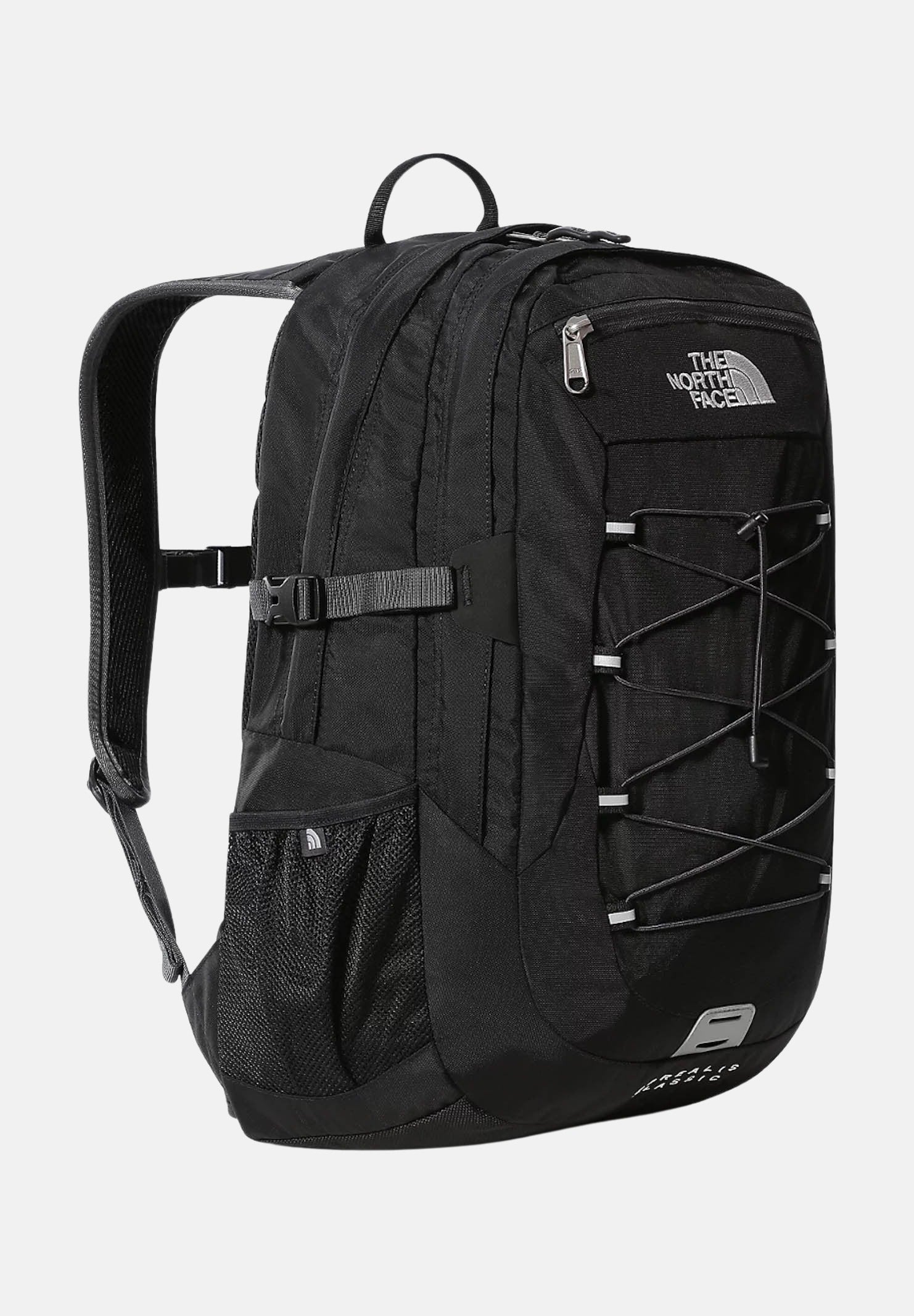 Zaino Borealis Classic nero per uomo e donna con zip e lacci NF00CF9CKT01 KT01 THE NORTH FACE