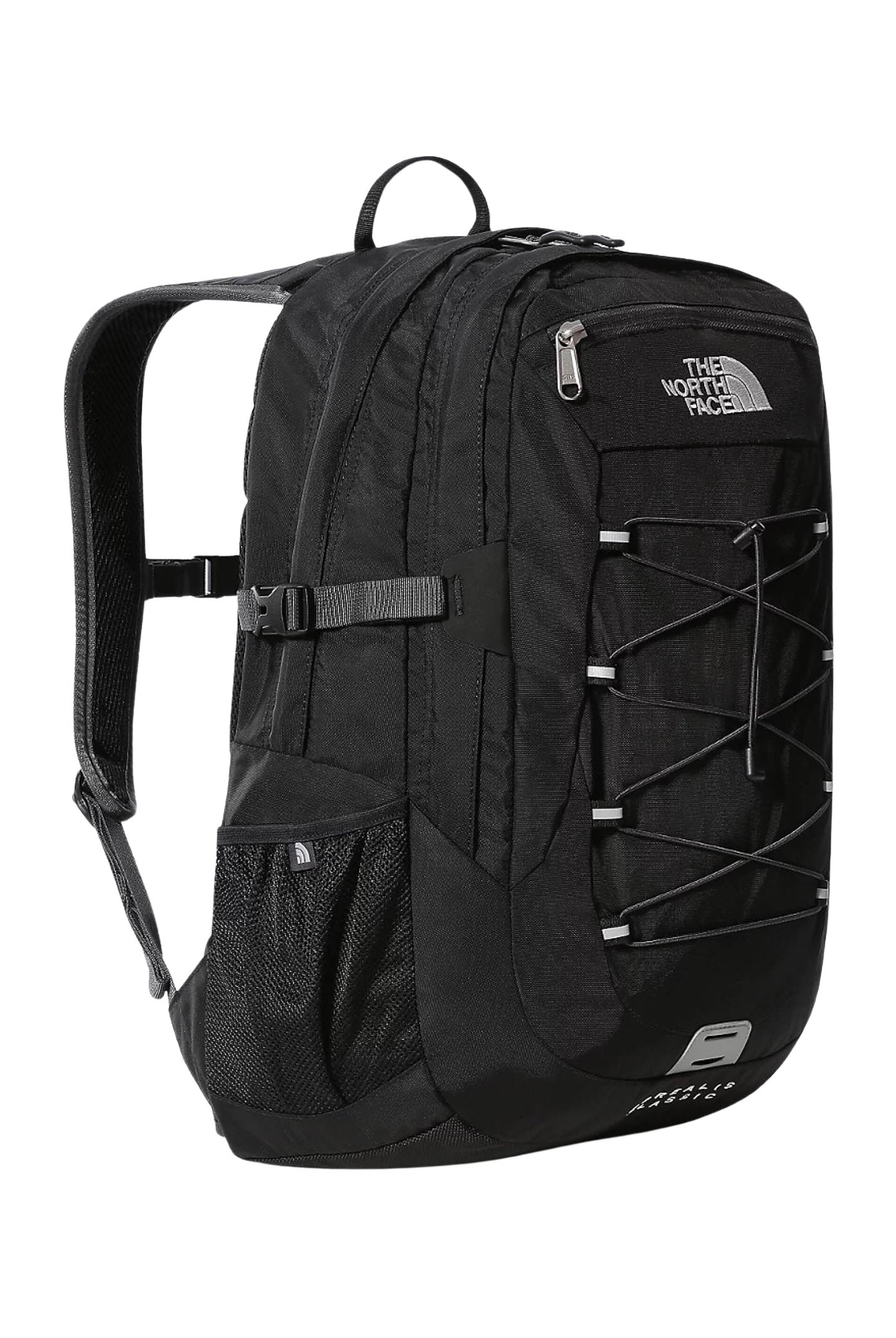 Zaino Borealis Classic nero per uomo e donna con zip e lacci NF00CF9CKT01 KT01 THE NORTH FACE