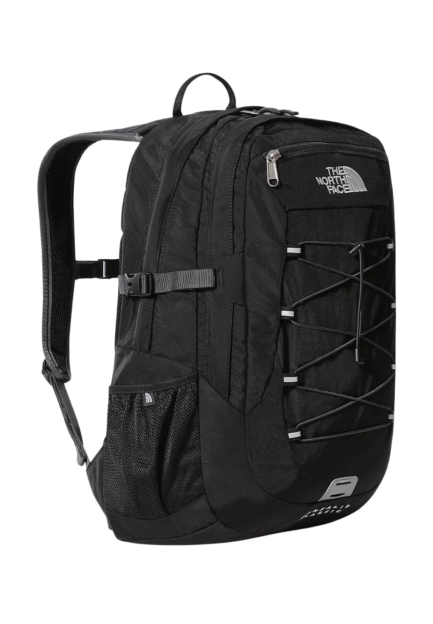 Zaino Borealis Classic nero per uomo e donna con zip e lacci NF00CF9CKT01 KT01 THE NORTH FACE