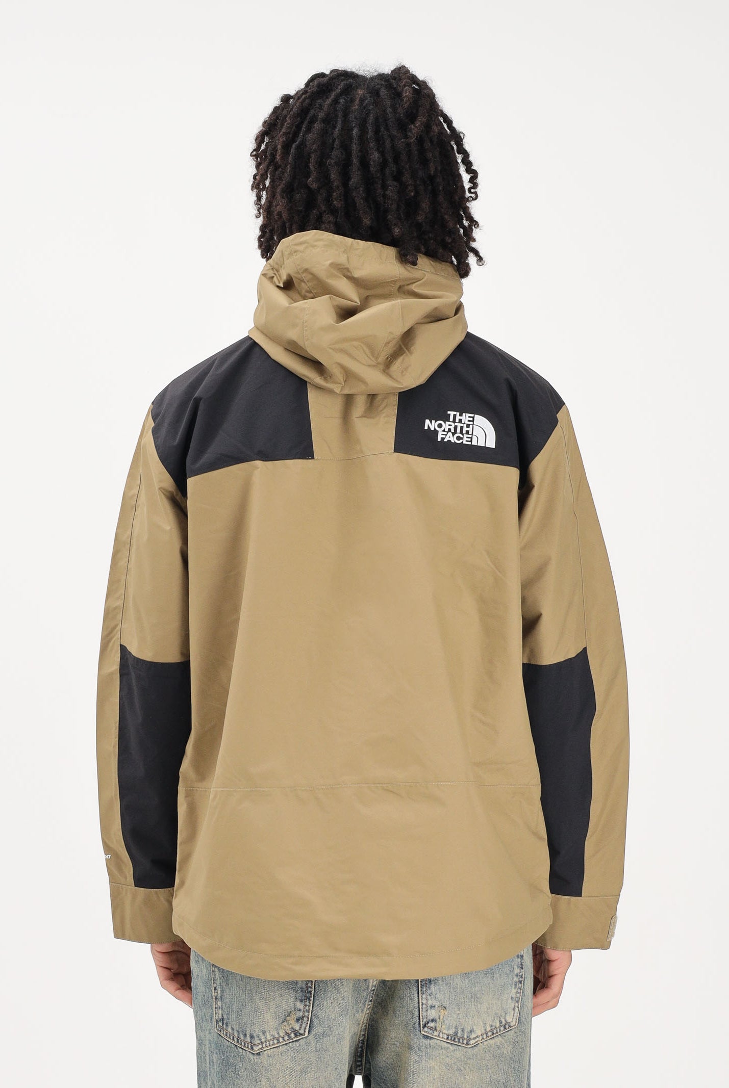 THE NORTH FACE Giacca a vento Reign On kiwi e nero da uomo NF0A8B5GKAL1 . THE NORTH FACE