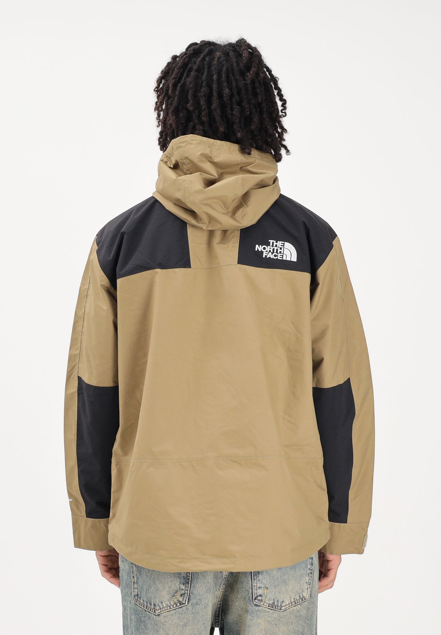 THE NORTH FACE Giacca a vento Reign On kiwi e nero da uomo NF0A8B5GKAL1 . THE NORTH FACE