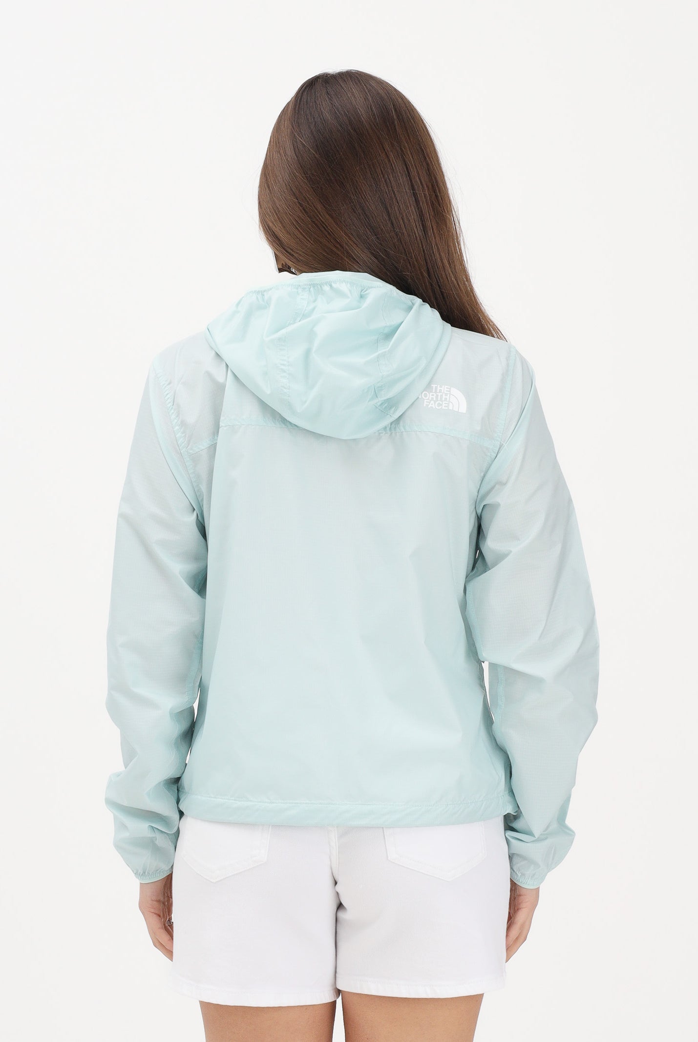 THE NORTH FACE Giacca a vento Cyclone verde acqua da donna NF0A8B6GG701 . THE NORTH FACE