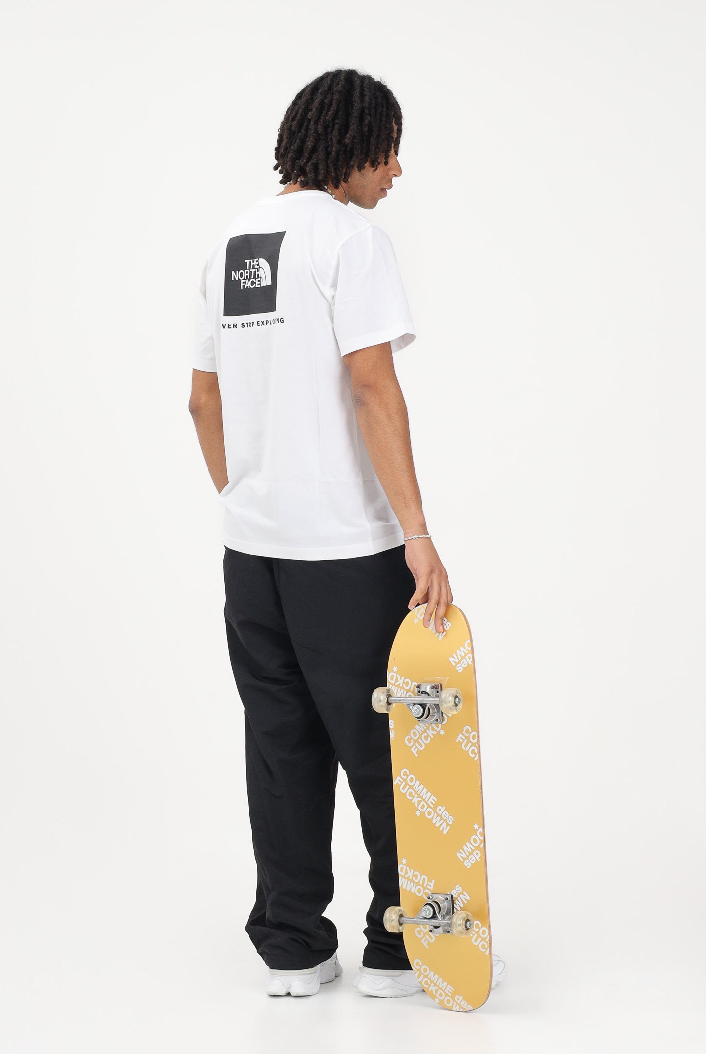 THE NORTH FACE Pantalone TNF Easy Wind nero da uomo NF0A8FBMJK31 . THE NORTH FACE
