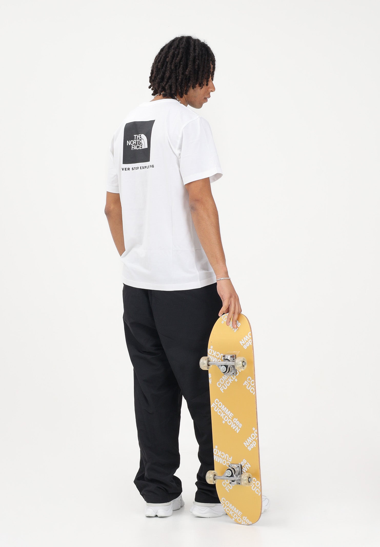 THE NORTH FACE Pantalone TNF Easy Wind nero da uomo NF0A8FBMJK31 . THE NORTH FACE