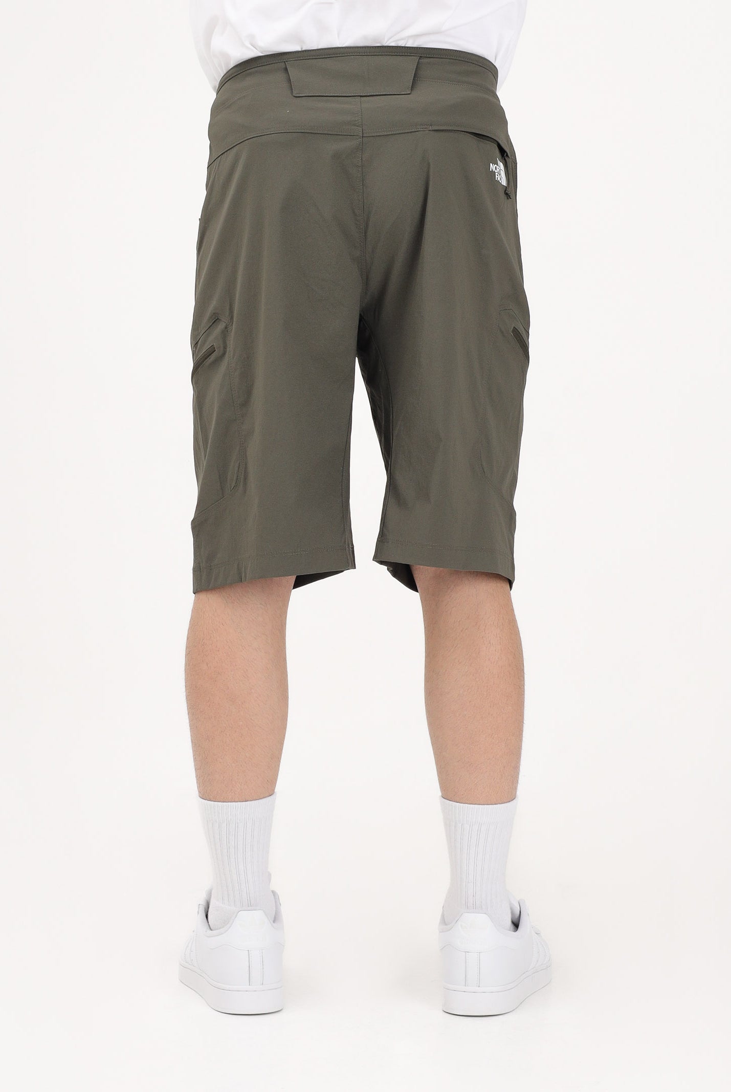 THE NORTH FACE Shorts Exploration verde militare da uomo NF0A8FU921L1 . THE NORTH FACE