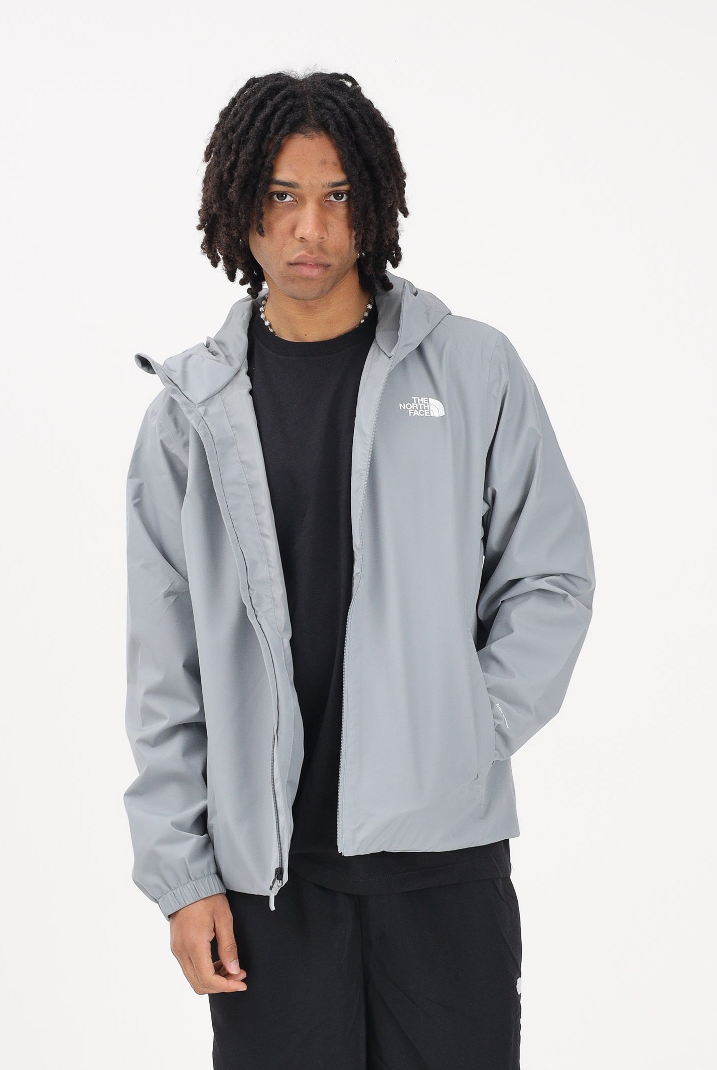 THE NORTH FACE Giacca a vento Quest DryVent™ grigia da uomo NF0A8G0RH5F1 . THE NORTH FACE