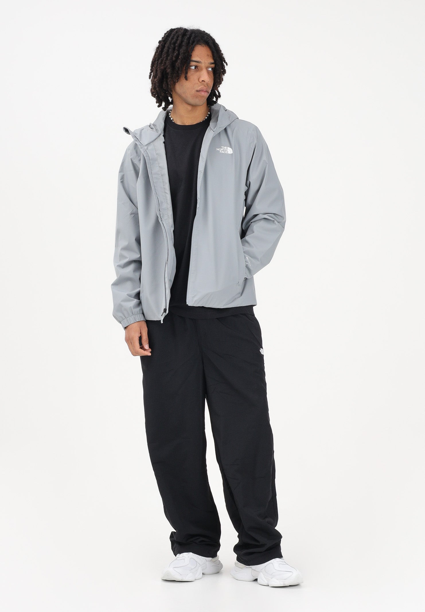 THE NORTH FACE Giacca a vento Quest DryVent™ grigia da uomo NF0A8G0RH5F1 . THE NORTH FACE