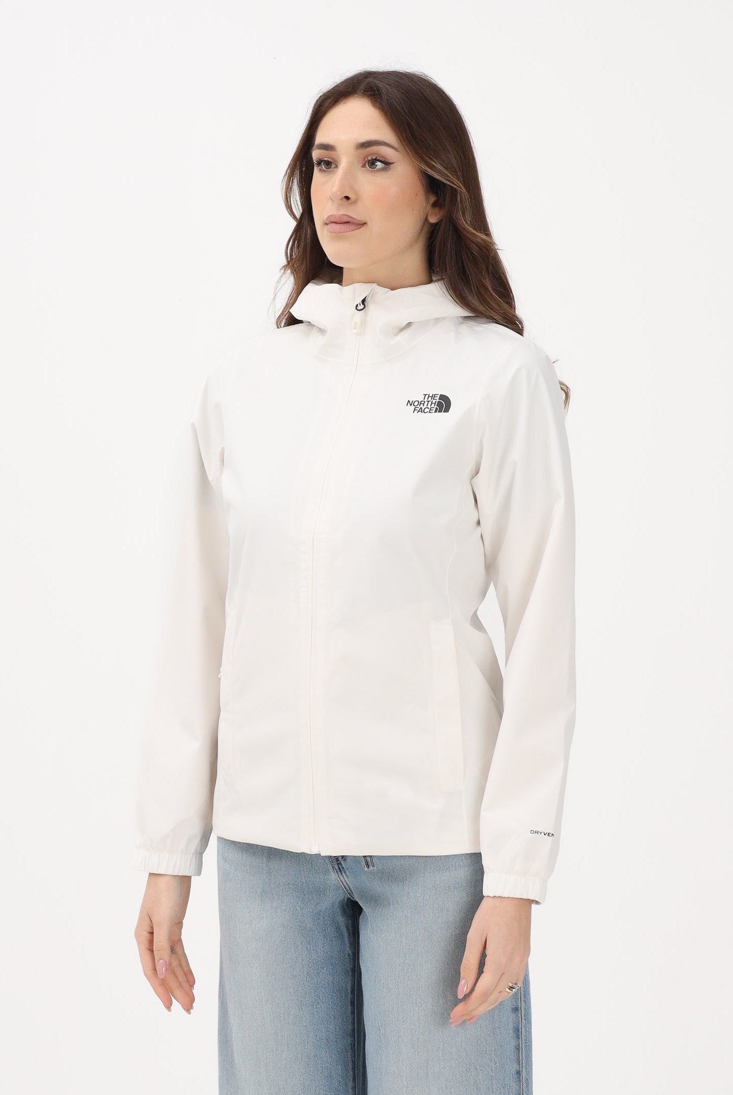 THE NORTH FACE Giacca a vento Quest DryVent™ panna da donna NF0A8G12QLI1 . THE NORTH FACE
