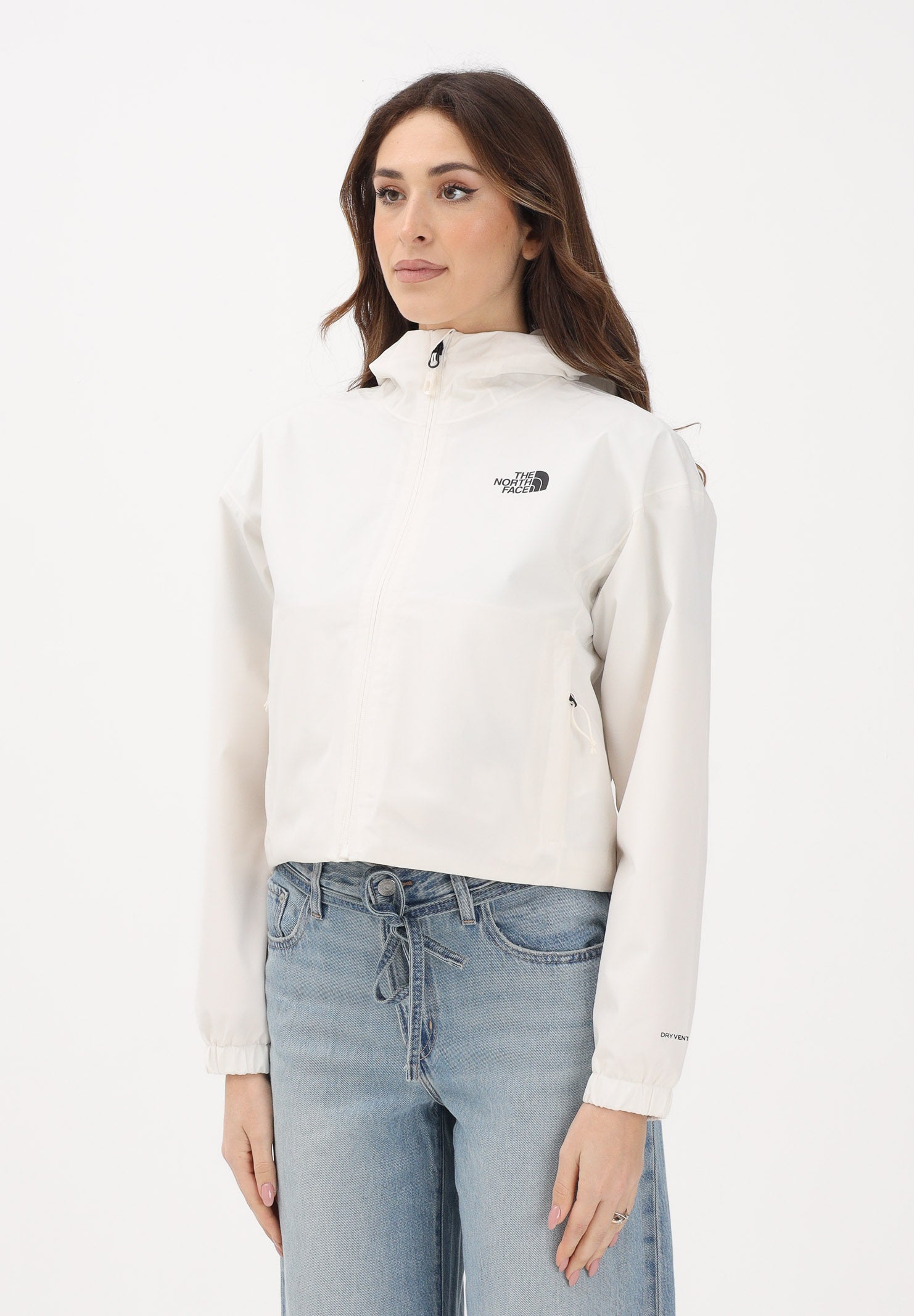 THE NORTH FACE Giacca a vento Quest DryVent™ panna da donna NF0A8G13QLI1 . THE NORTH FACE