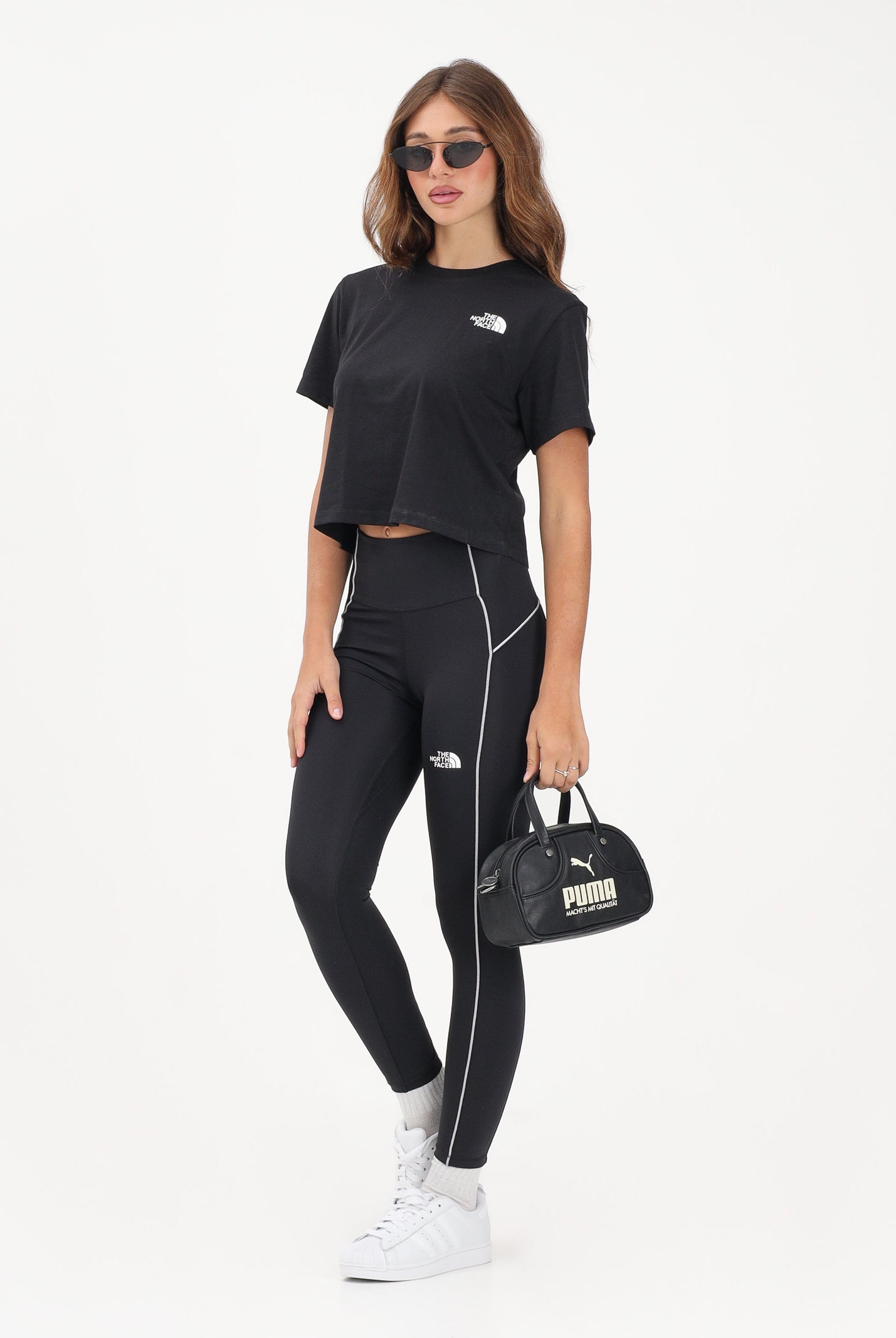 THE NORTH FACE Leggings sportivo Cambrena nero da donna NF0A8G1EJK31 . THE NORTH FACE