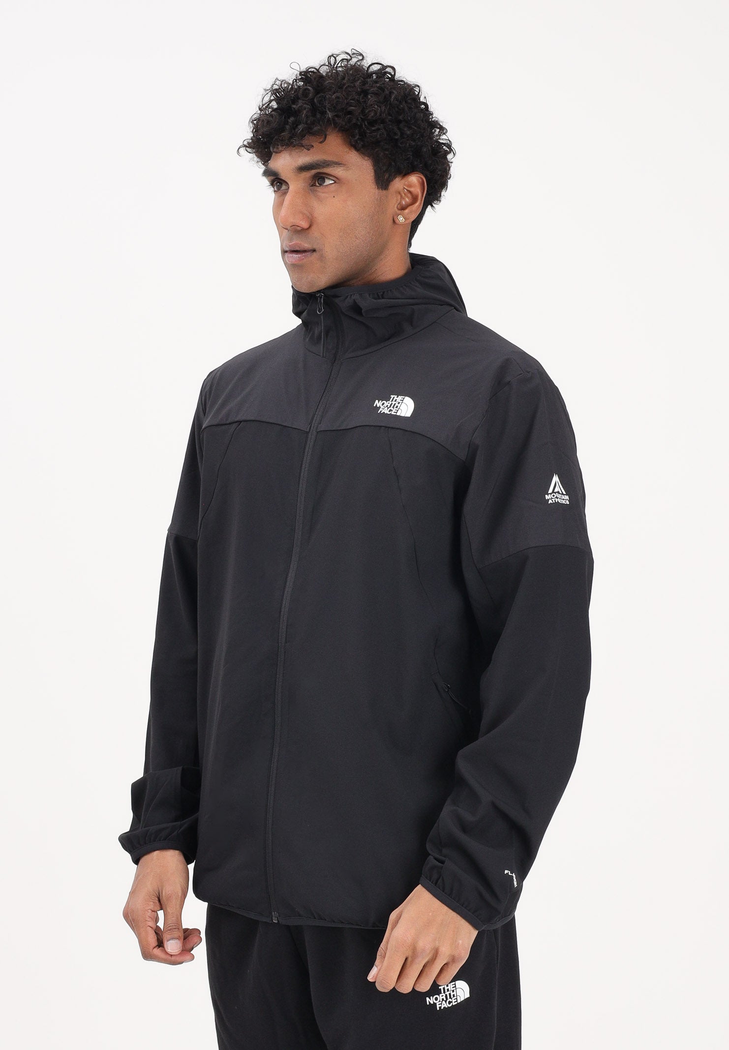 THE NORTH FACE Giacca a vento Mountain Athletics Ushba nera da uomo NF0A8G8EJK31 . THE NORTH FACE