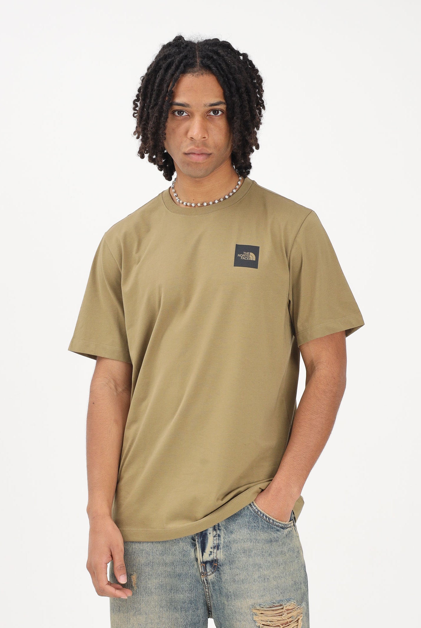 THE NORTH FACE T-shirt a manica corta Evolution Box Half Dome Regular kiwi da uomo NF0A8G9C2EL1 . THE NORTH FACE