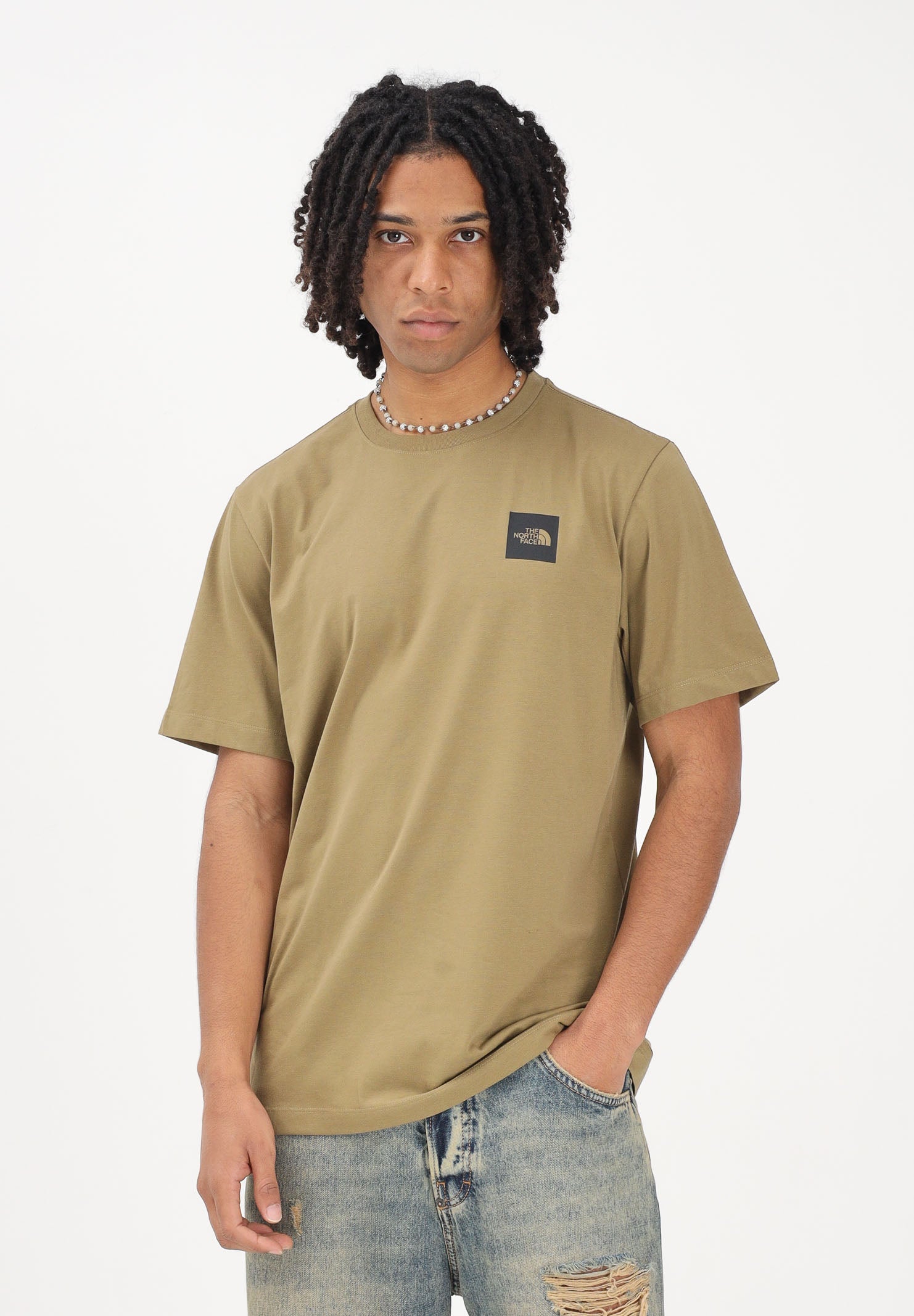 THE NORTH FACE T-shirt a manica corta Evolution Box Half Dome Regular kiwi da uomo NF0A8G9C2EL1 . THE NORTH FACE