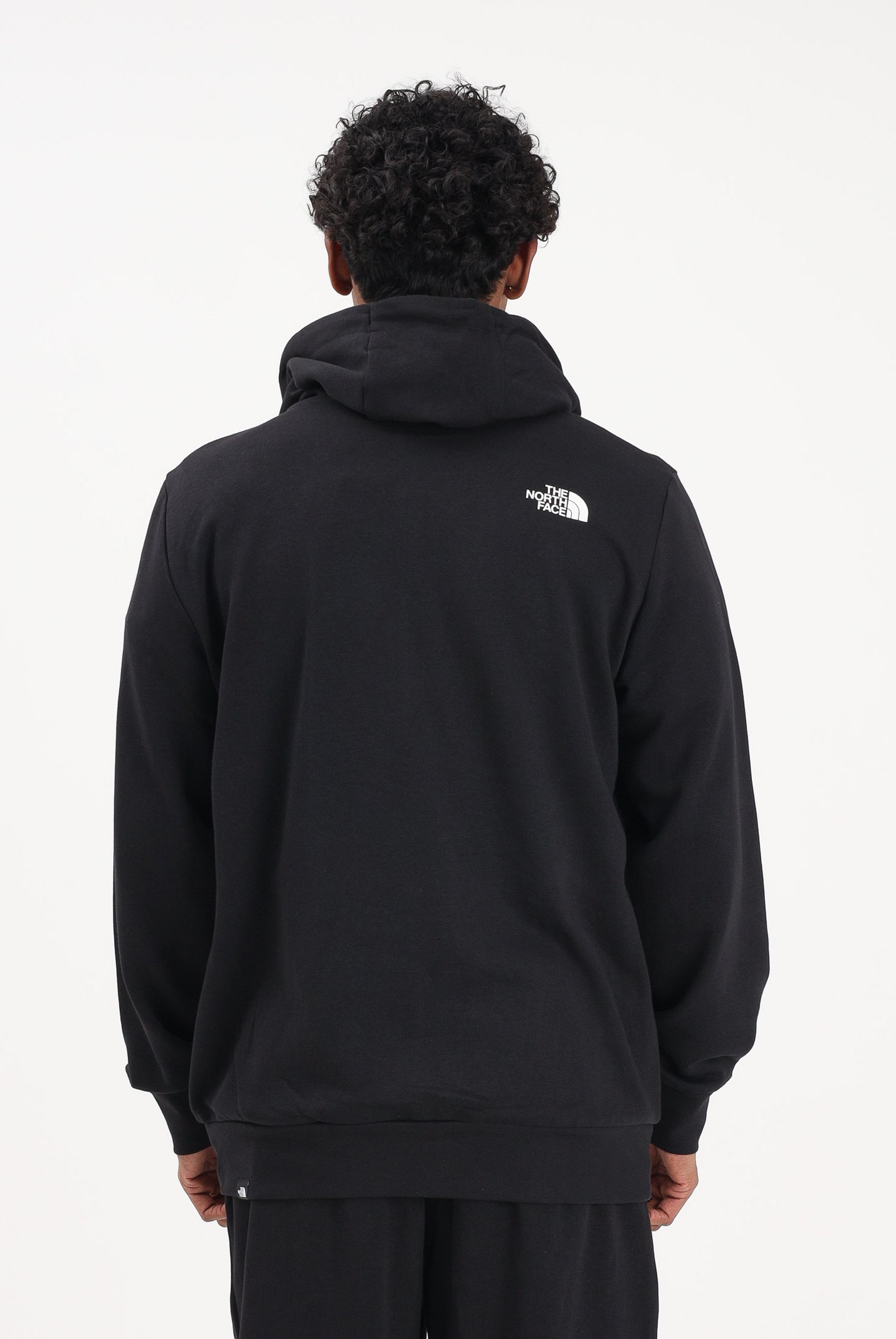THE NORTH FACE Felpa con zip Simple Dome Light Regular nera da uomo NF0A8GQ7JK31 . THE NORTH FACE