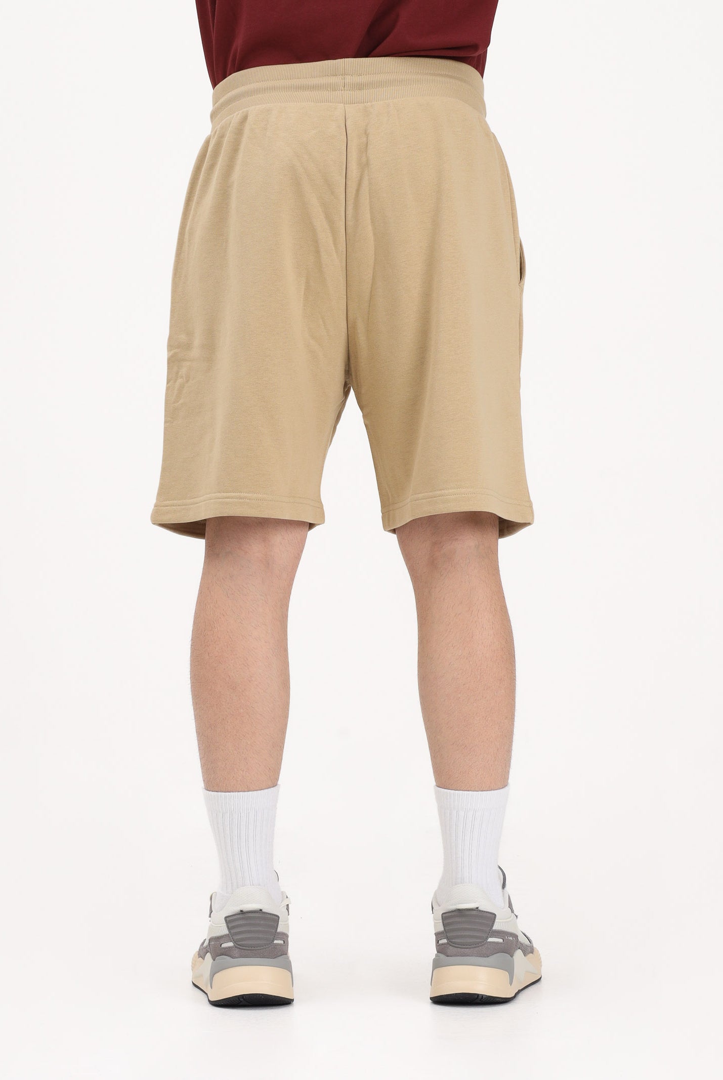 THE NORTH FACE Shorts sportivo NSE Box Light Regular beige da uomo NF0A8GQ8LK51 . THE NORTH FACE