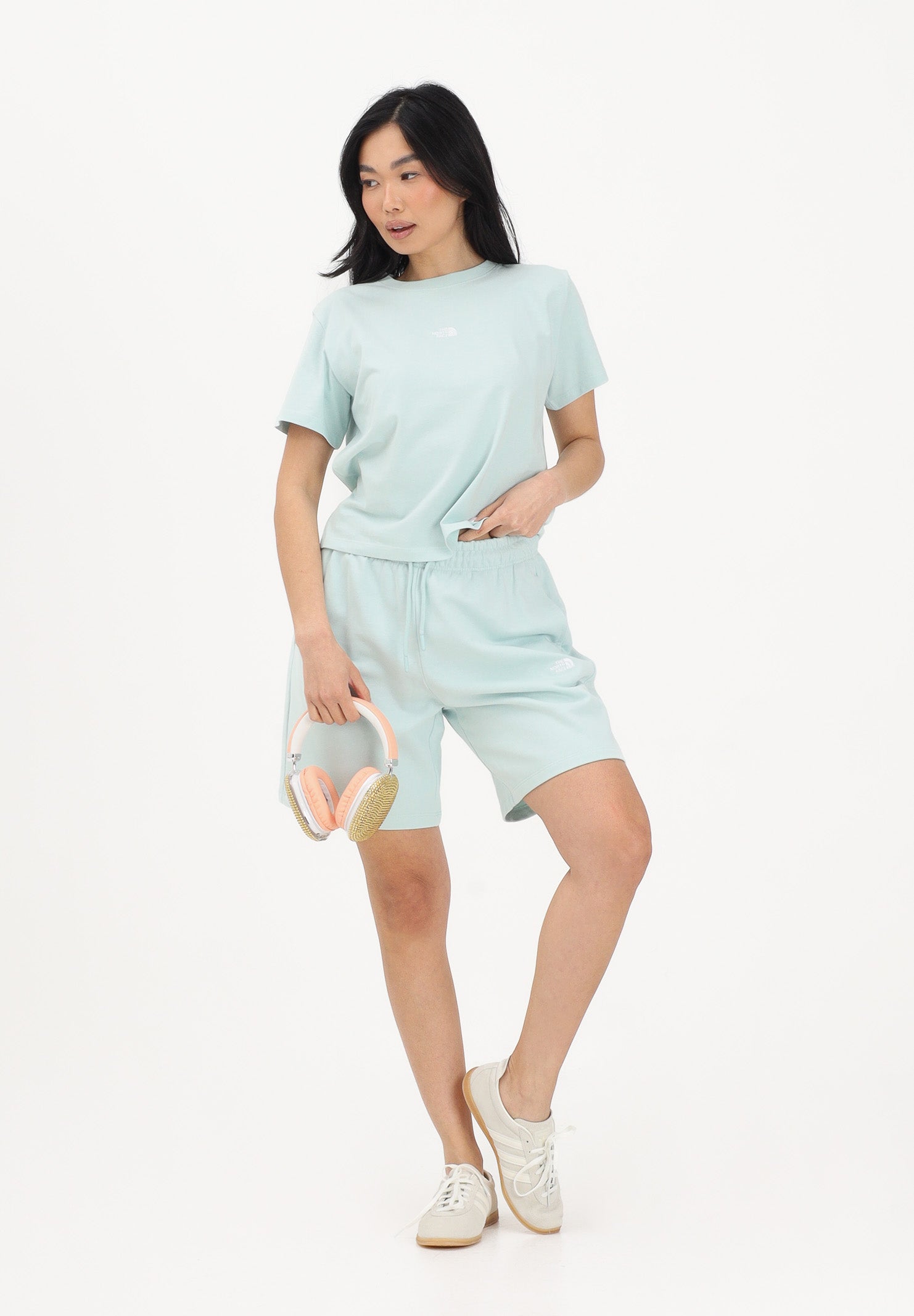 THE NORTH FACE Shorts sportivo Essential Light Relaxed W verde acqua da donna NF0A8GQYG701 . THE NORTH FACE