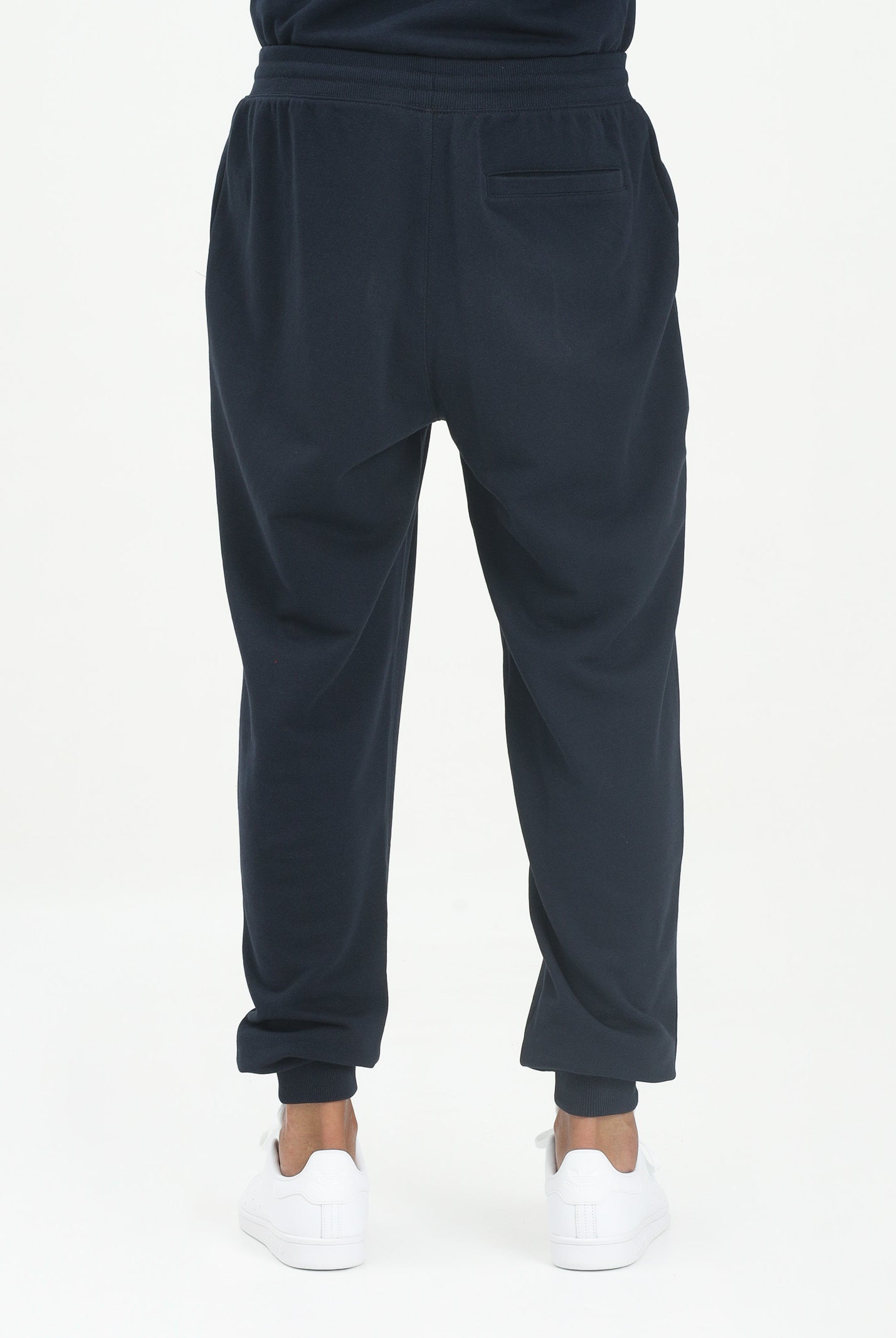TOMMY HILFIGER Pantalone sportivo blu da uomo con ricamo logo MW0MW37236DW5 . TOMMY HILFIGER