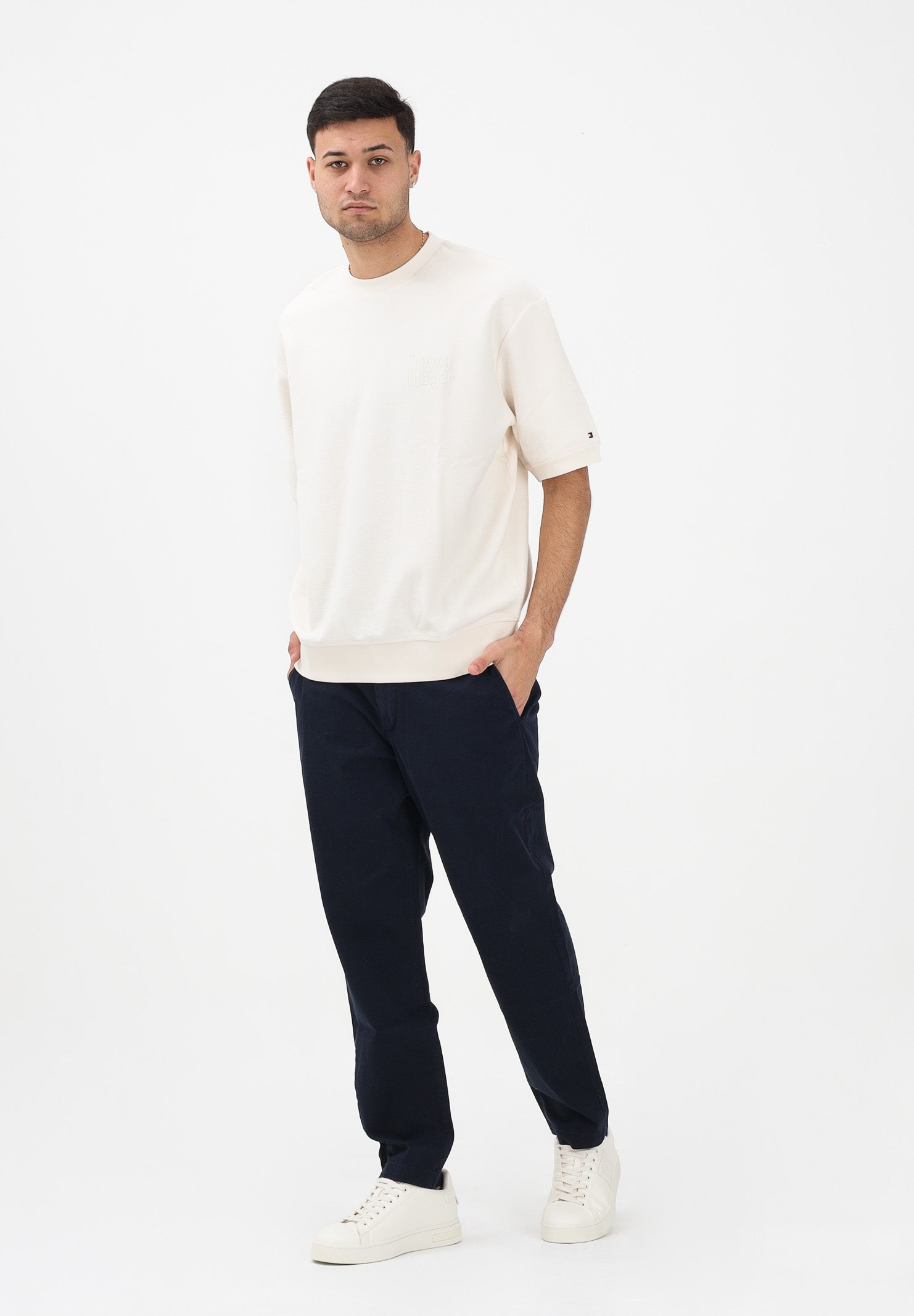 TOMMY HILFIGER Pantalone blu da uomo MW0MW40690 DW5 TOMMY HILFIGER