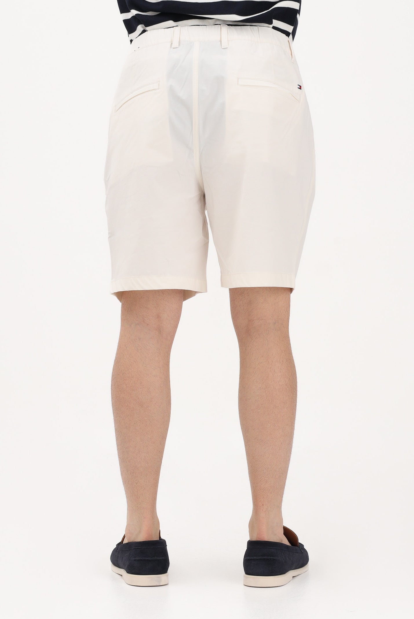 TOMMY HILFIGER Shorts panna da uomo MW0MW42354 Z00 TOMMY HILFIGER